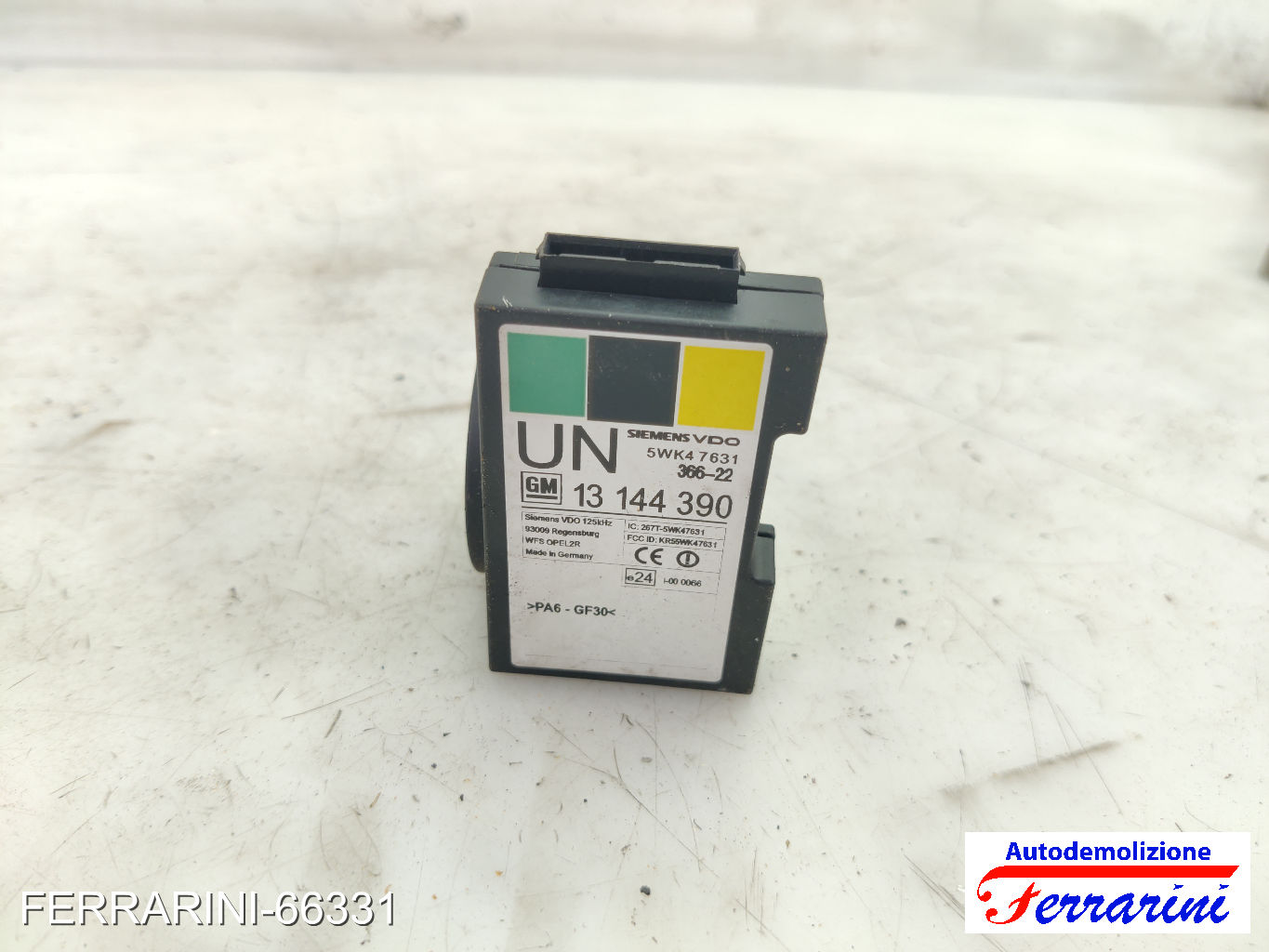 Kit Accensione OPEL MERIVA A X03 1.4 16V TWINPORT 2004-2010 55353613, 0261208255 6