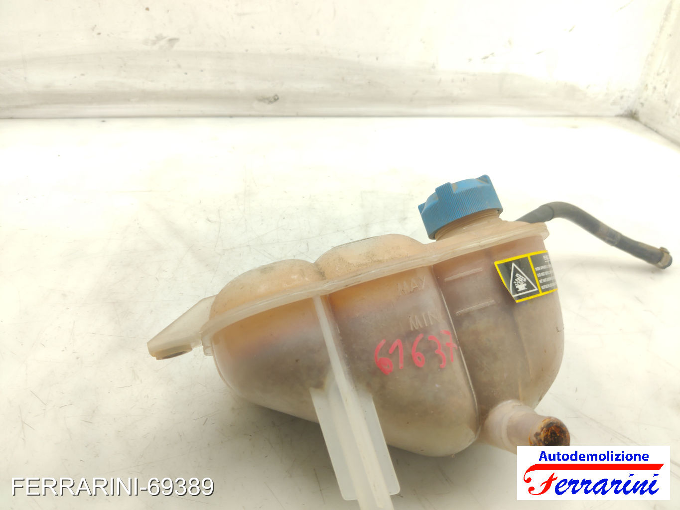 Vaschetta Liquido Motore FIAT SEICENTO 600 187 1.1 1998-2010 51778218, 51734145 7