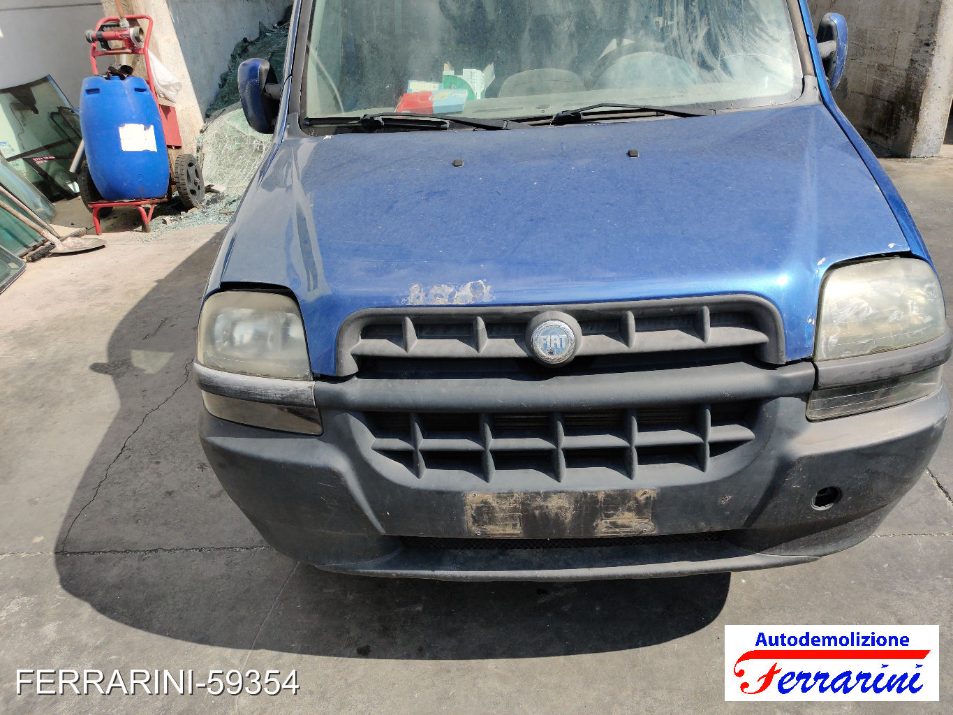 Fiat Doblo 119, 223 1.9 D 63CV 2001-2010