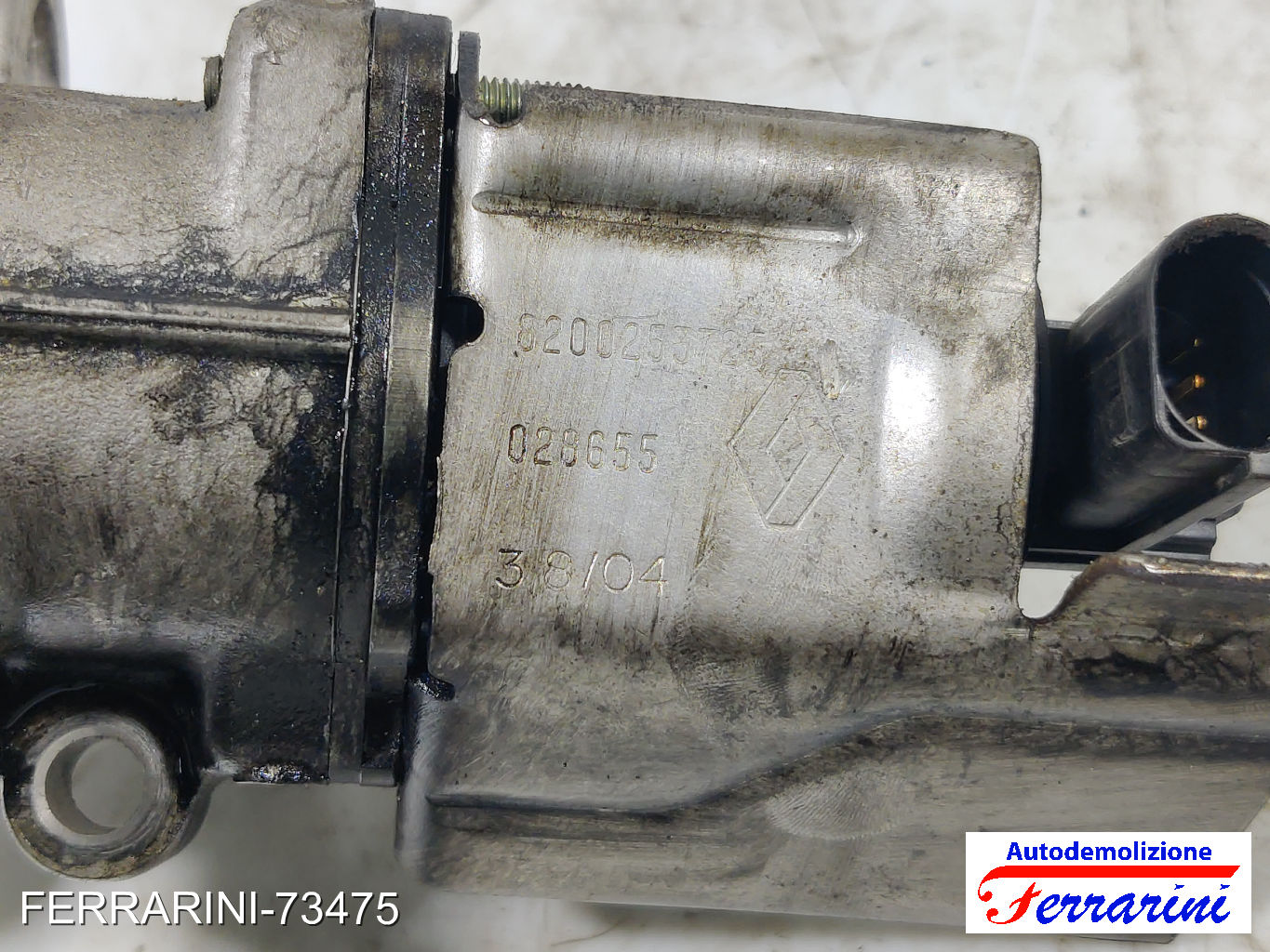 Valvola Egr RENAULT SCENIC 2 JM0/1 1.5 DCI 2003-2005 8200282949, 020655