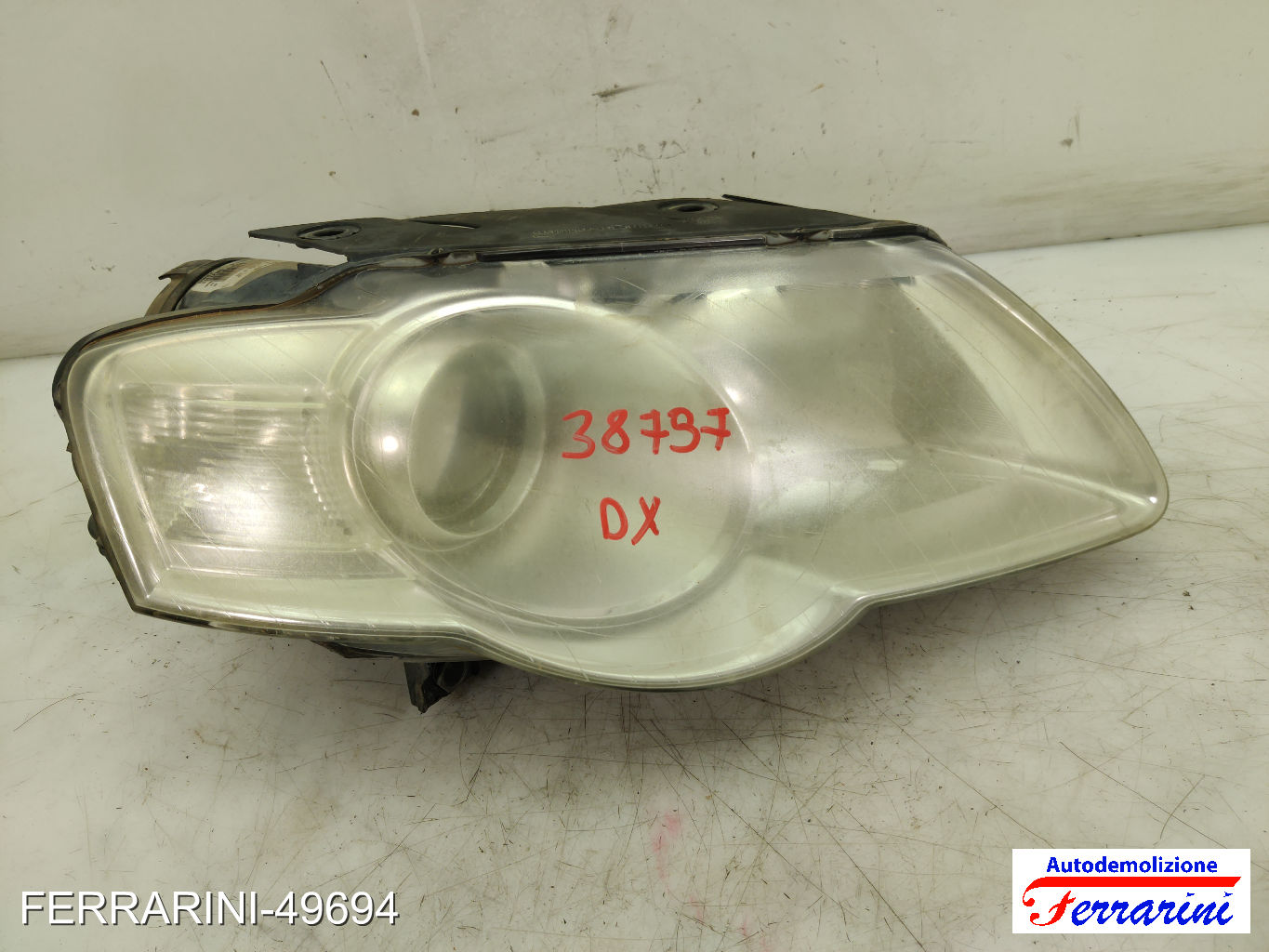 Faro Anteriore VW PASSAT VARIANT 3C5 2005-2009 destro, dx 3C0941006AA, 89312185 10