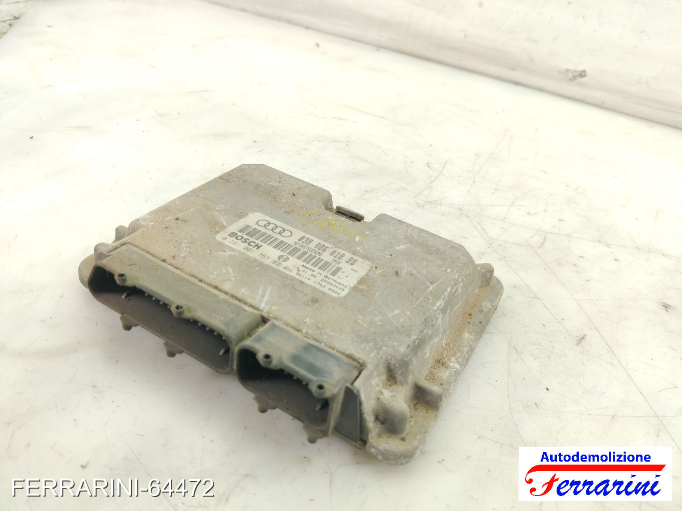Centralina Motore VW GOLF 4 1J1 1.9 TDI 1997-2004 038906018BB, 0281001757 7