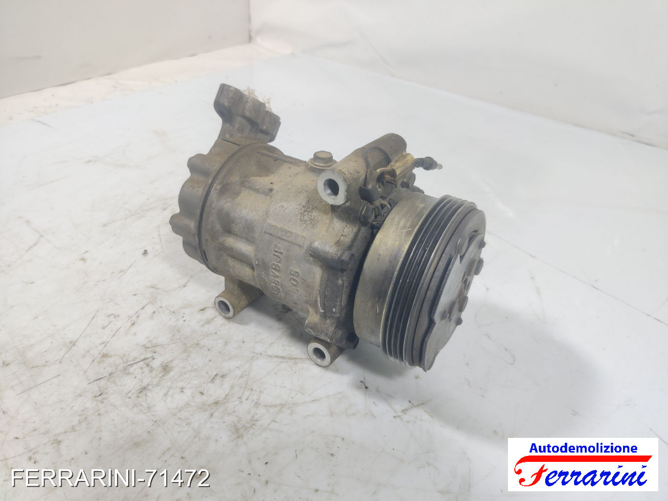 Compressore Clima RENAULT KANGOO KC0/1 1.2 16V 2001-2023 8200050141, SD6V12 6