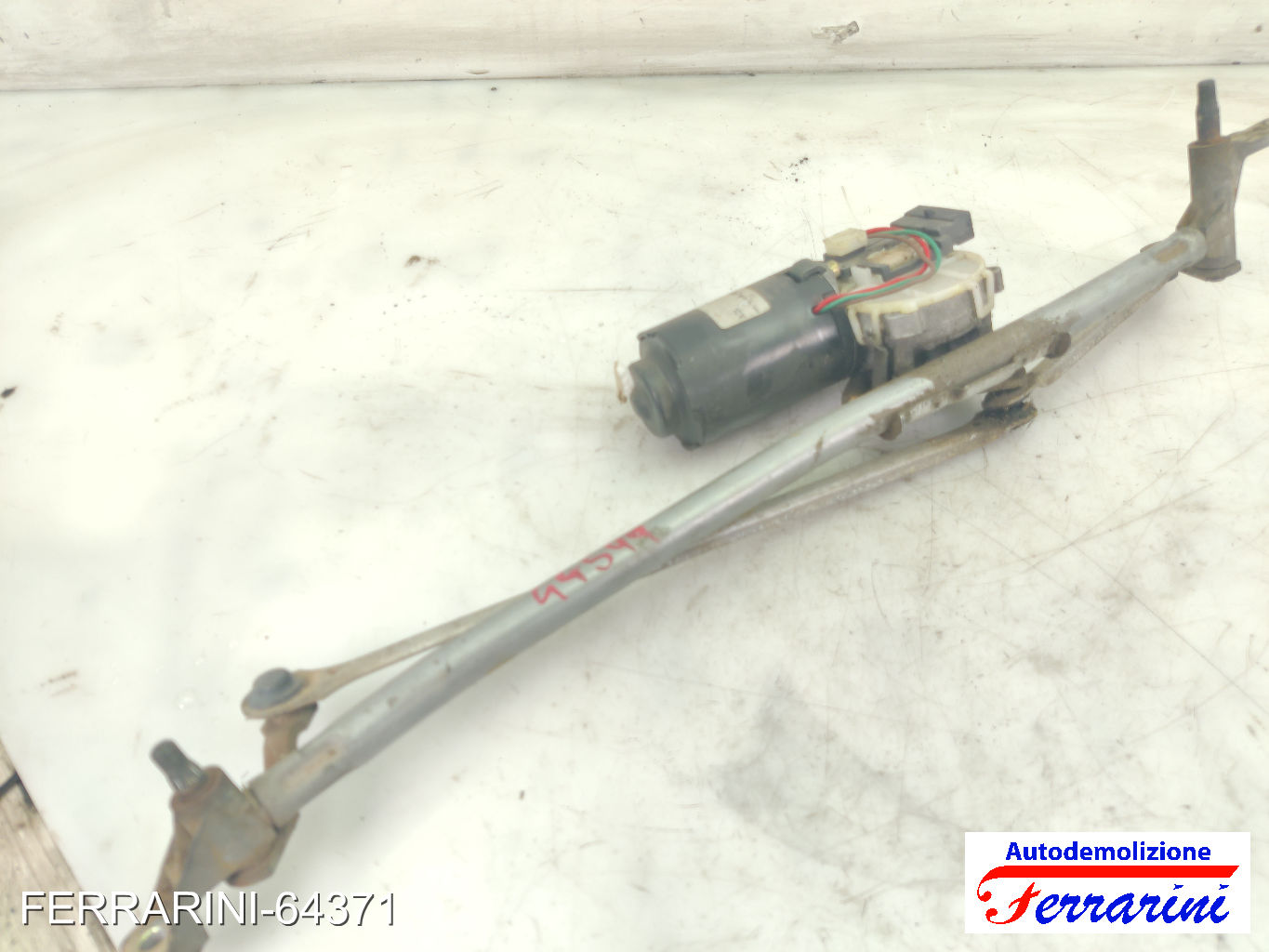 Spazzacqua Motorino Tergicristallo FIAT CROMA 194 2005-2011 anteriore, frontale