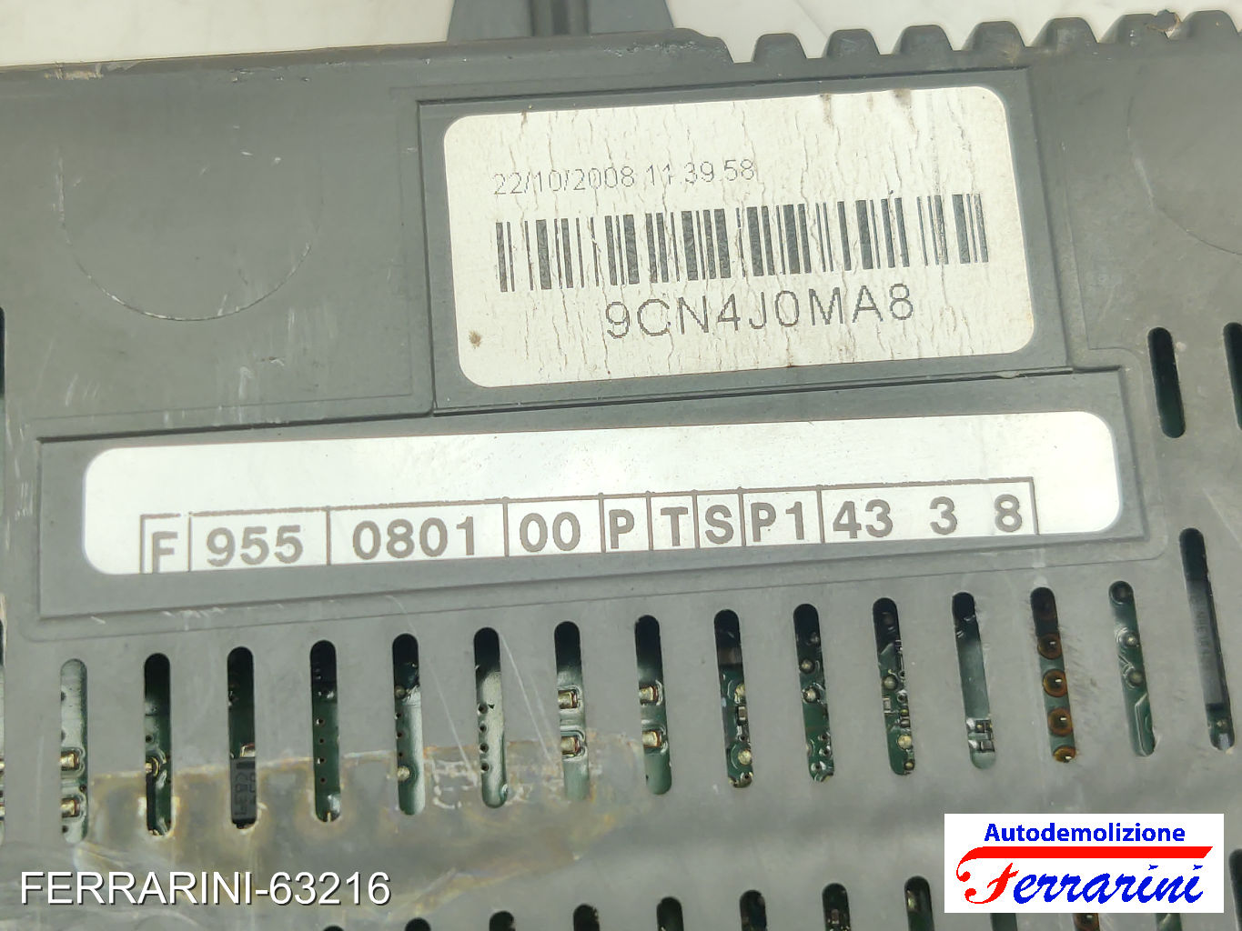 centralina Blue & Me ALFA ROMEO MITO 955 1.4 2008-2013 50508495, C3955