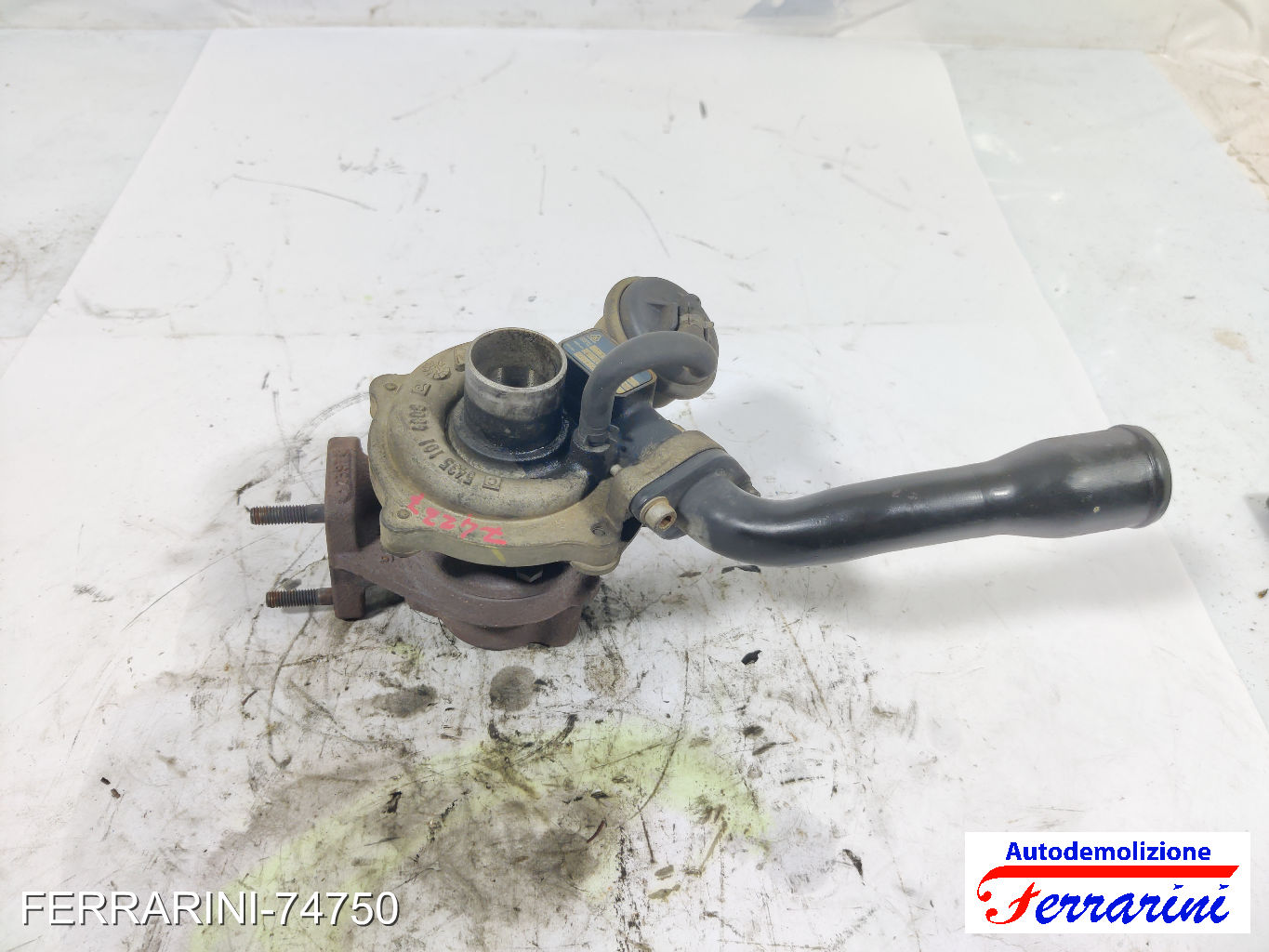 Turbina FIAT GRANDE PUNTO 199 1.3 D MULTIJET 2005-2013 54359700005, 71784113 3