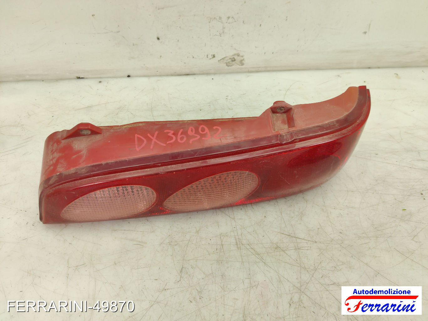 Fanalino Stop Posteriore FIAT SEICENTO 600 187 1998-2010 destro, dx 46511337
