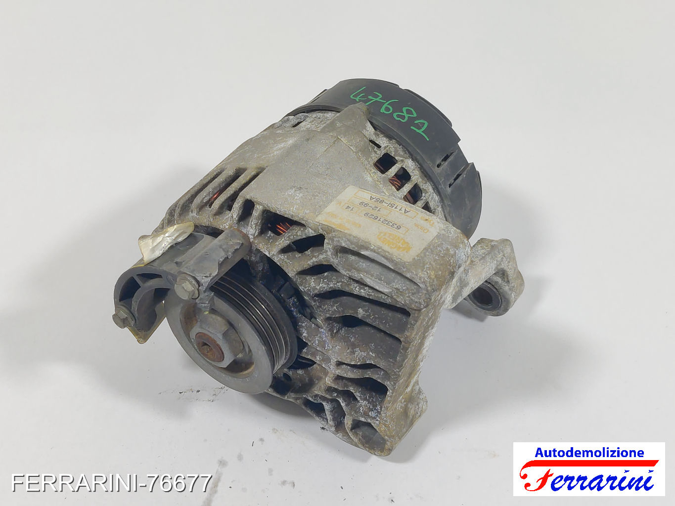 Alternatore FIAT PUNTO 176 1.2 16V 1997-1999 46437413, 83613550, A115185A