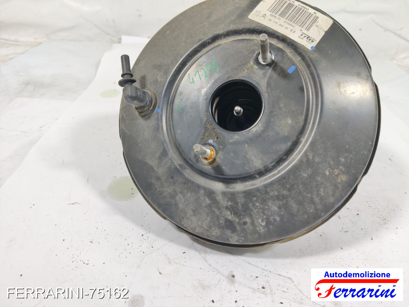 Servofreno CITROEN C3 2 SC 1.1I 2009-2013 9672866080, 0155843, 88ML75