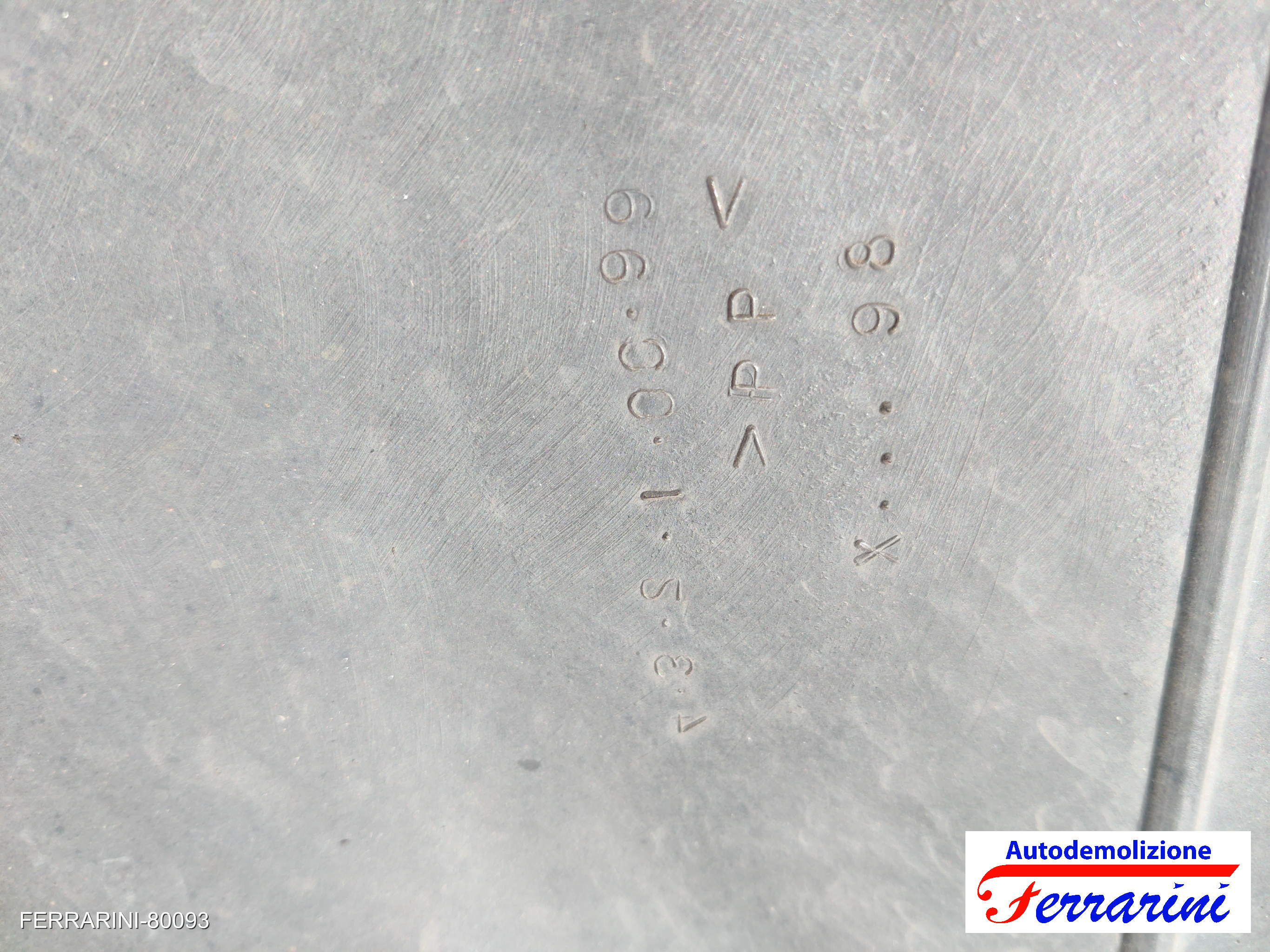 Paraurti FIAT PUNTO 176 1993-1999 Frontale 71360699, 183001680, 182945580 13