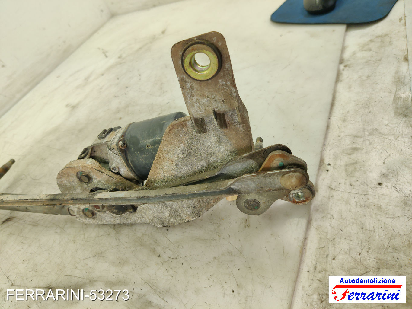Spazzacqua Motorino Tergicristallo FIAT IDEA 350 2004-2012 anteriore, frontale