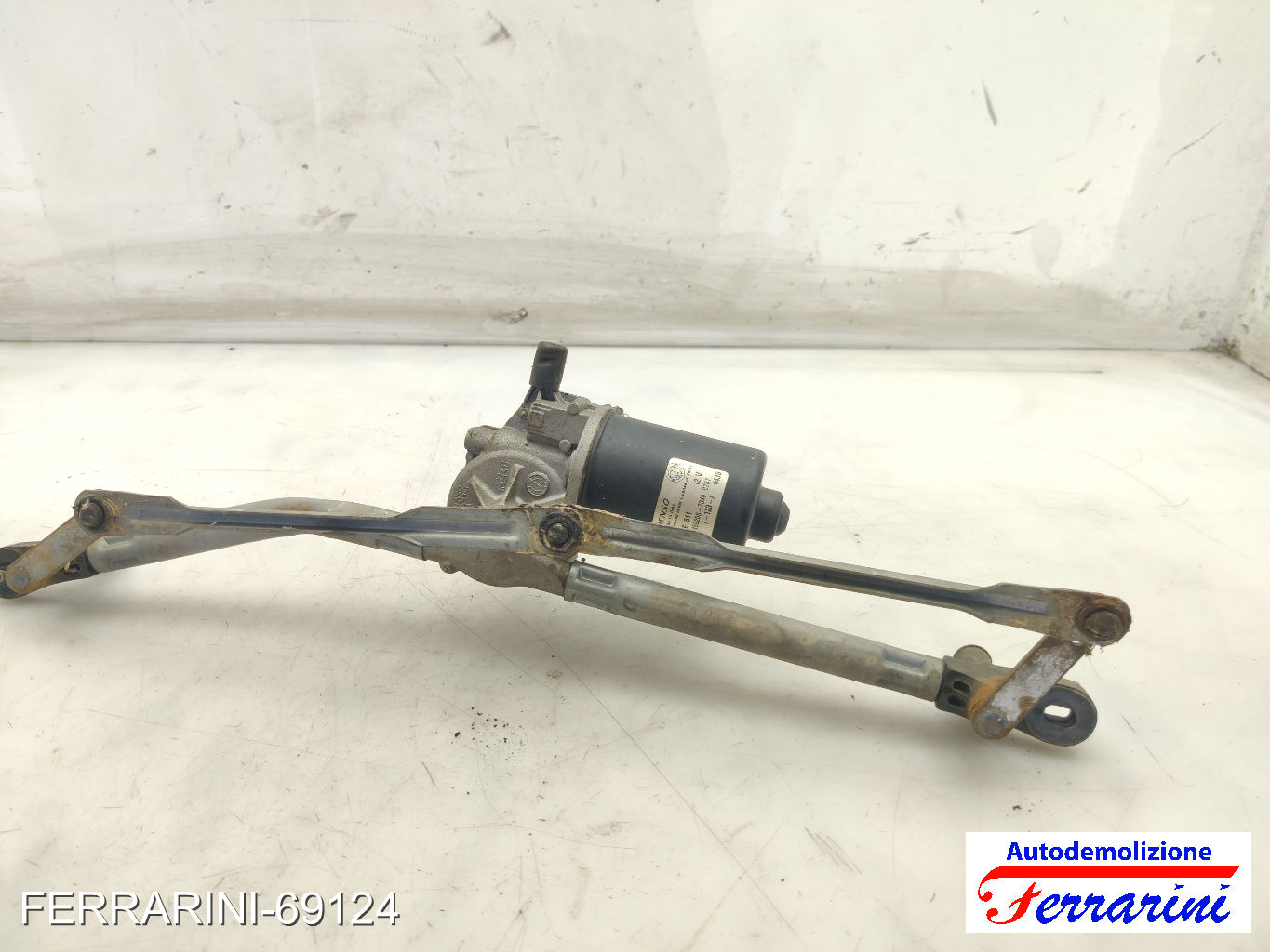 Spazzacqua Motorino Tergicristallo FIAT PUNTO 188 1999-2006 anteriore, frontale