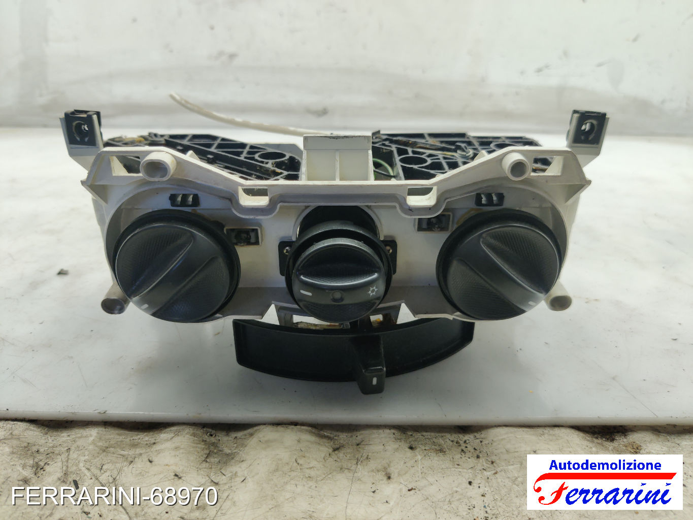 Tastiera Clima FIAT PUNTO 188 1999-2006 anteriore, frontale 46770813 11