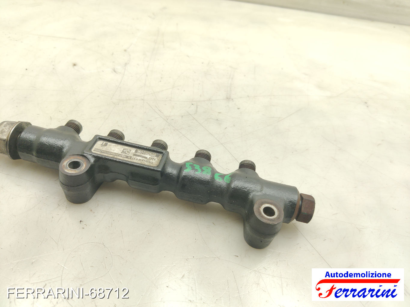Flauto Iniettori FORD C-MAX DM2 1.6 TDCI 2007-2010 1447993, 9654592680 9