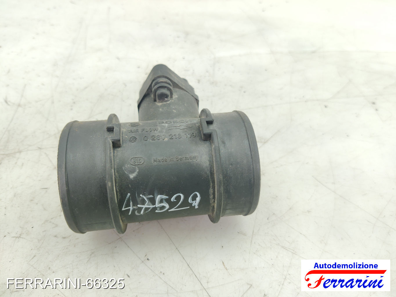 Debimetro OPEL MERIVA A X03 1.4 16V TWINPORT 2004-2010 93179927, 836644