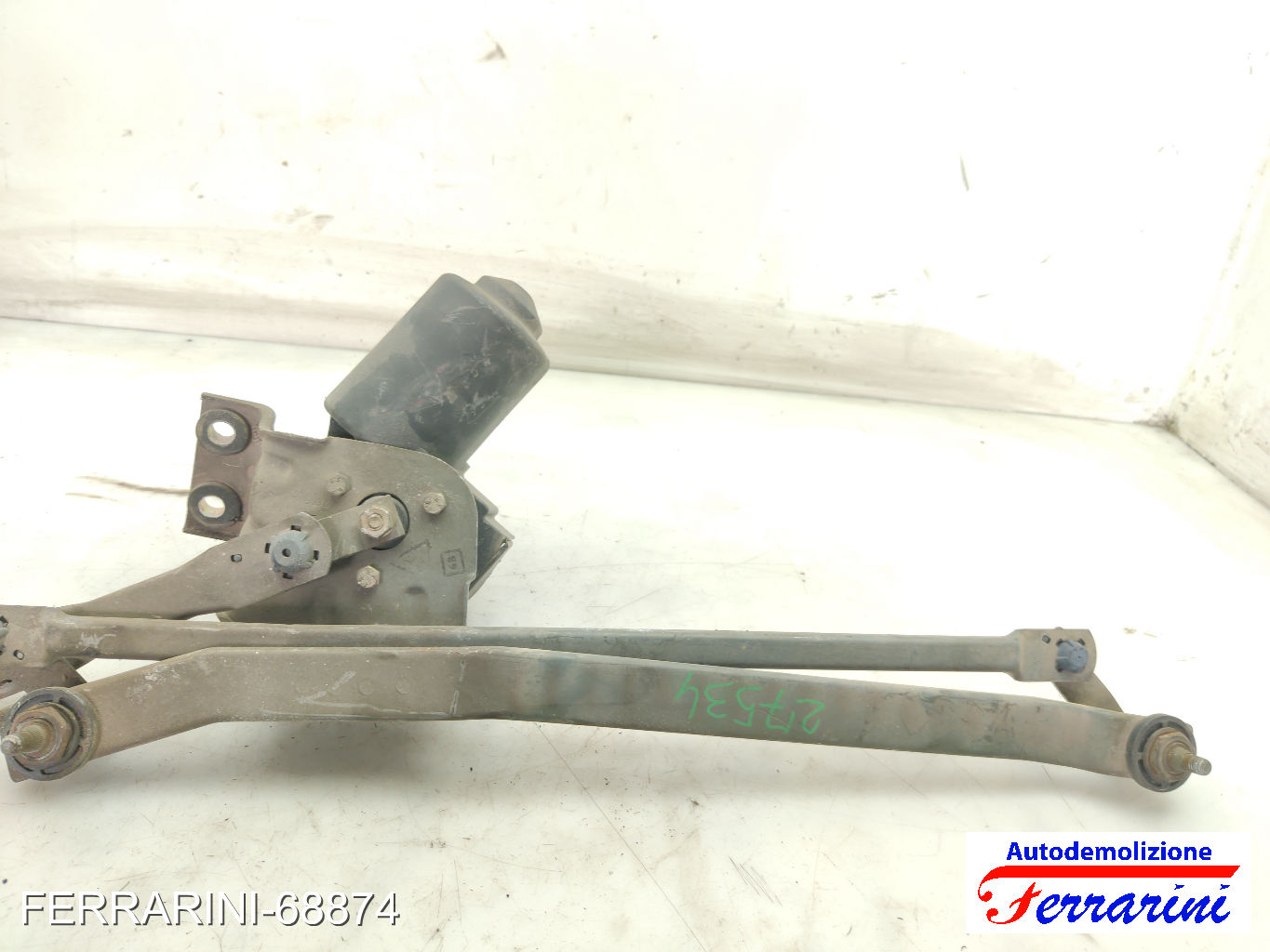 Spazzacqua Motorino Tergicristallo FIAT SEICENTO 600 287 1998-2010 anteriore 12