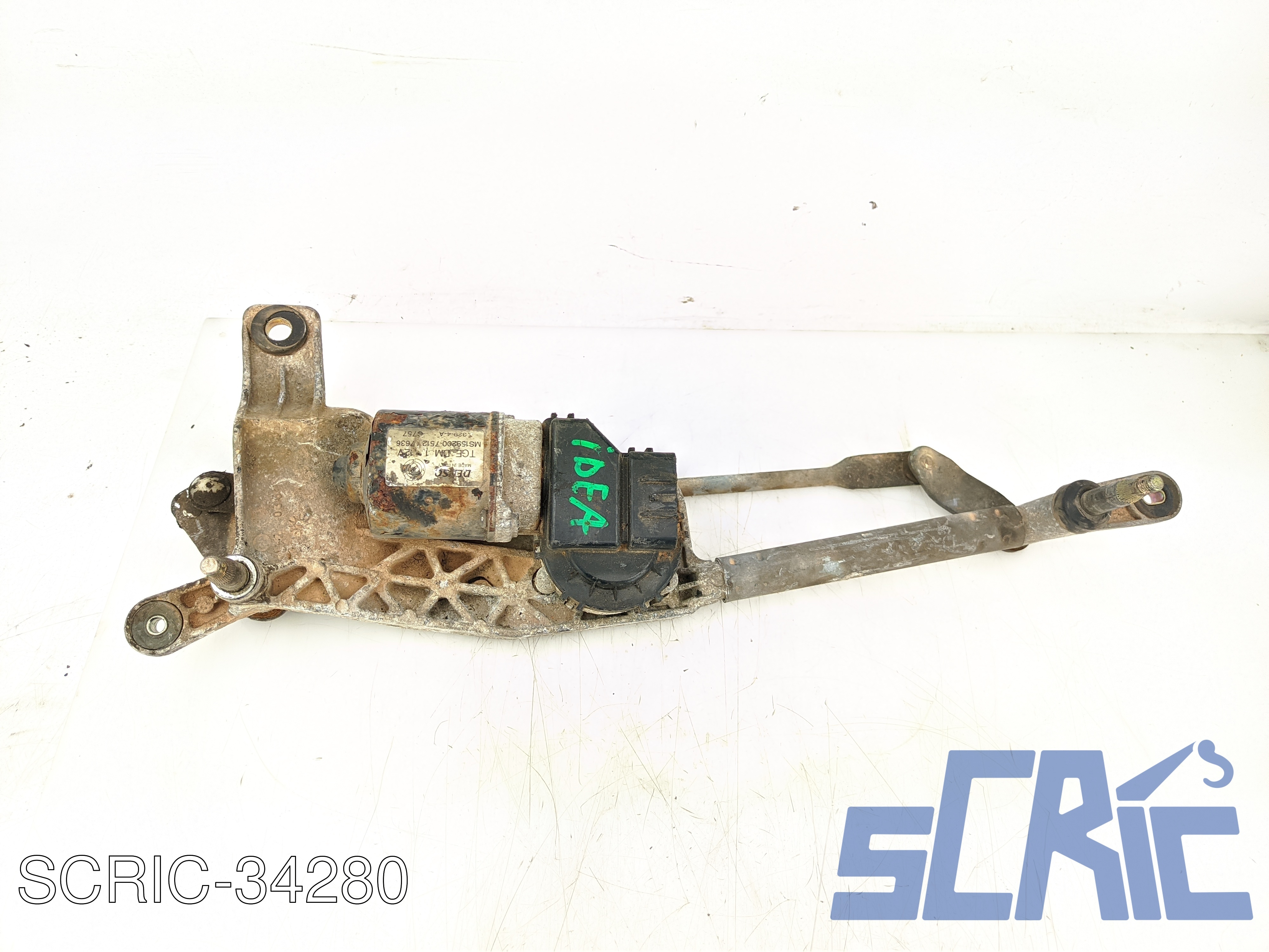 Spazzacqua Motorino Tergicristallo FIAT IDEA 350 2005-2016 anteriore, frontale