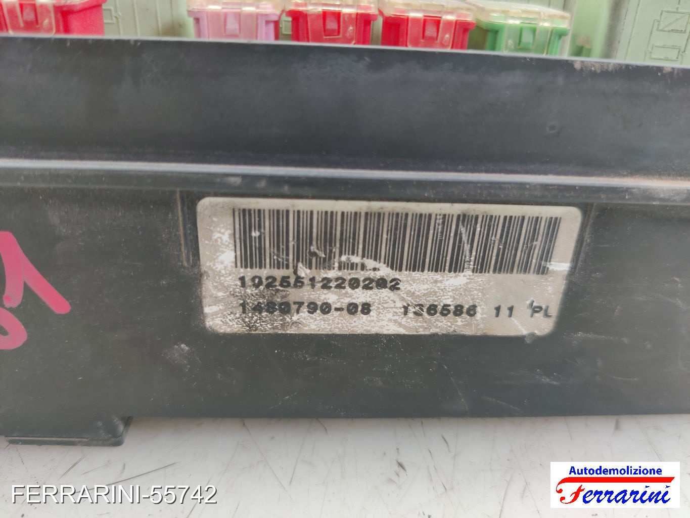 Fusibiliera Scatola Fusibili Body Computer MINI - R50, R53 ONE 2001-2006 12