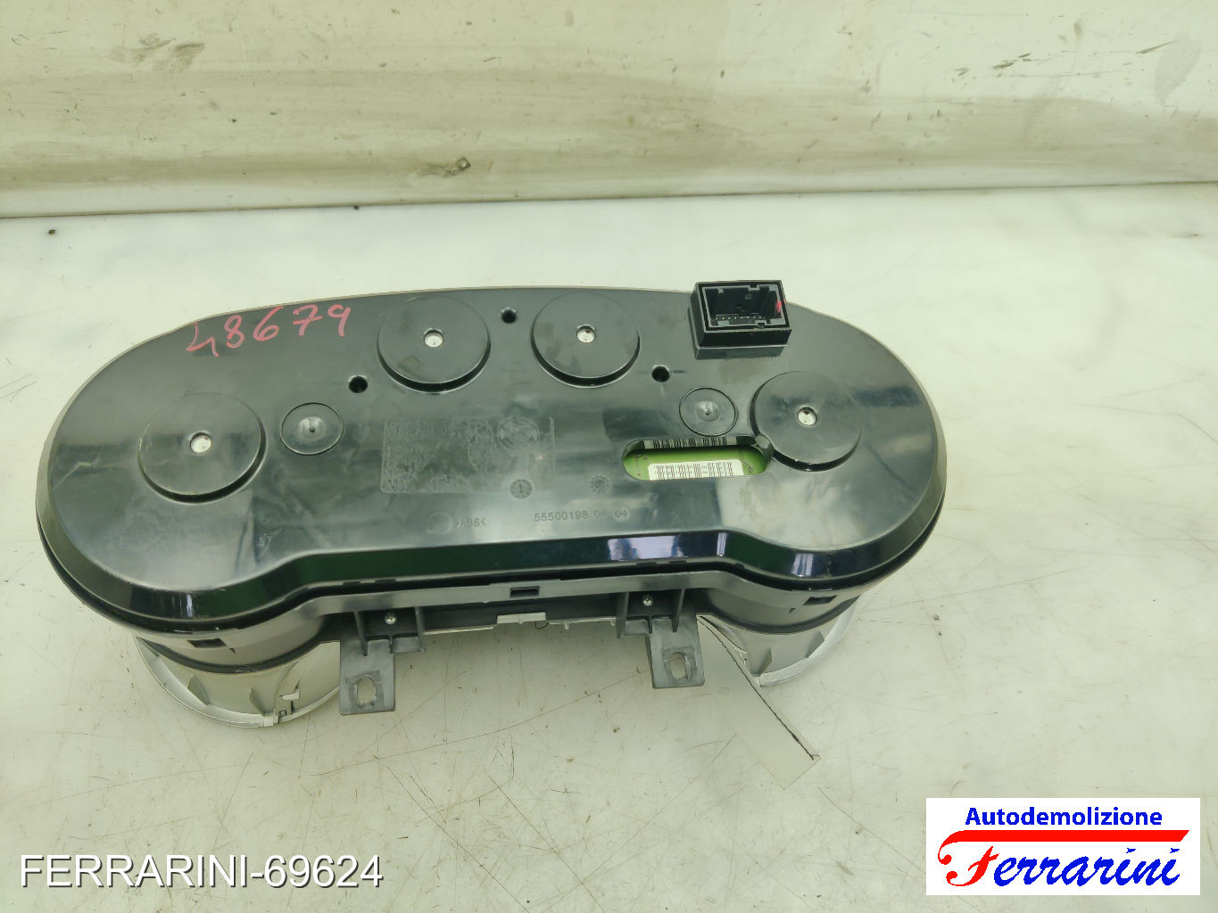 Quadro Contachilometri LANCIA DELTA 3 844 1.6 D MULTIJET 2008-2014 51835093 6