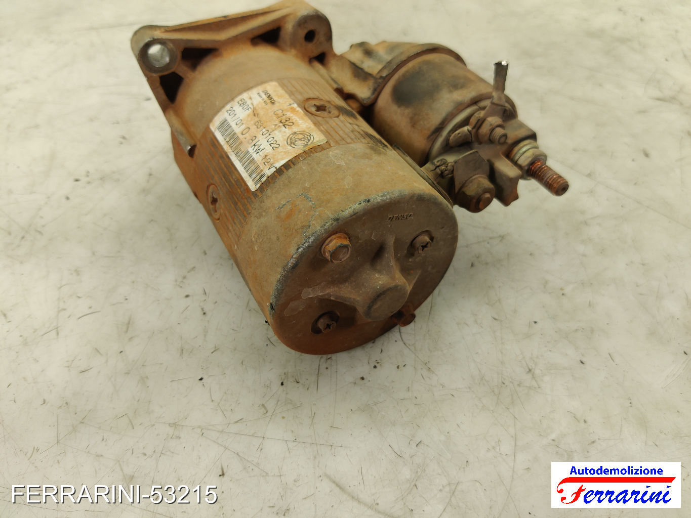 Motorino Avviamento FIAT SEICENTO 600 187 1.1 1998-2010 51890633, E80F, C132