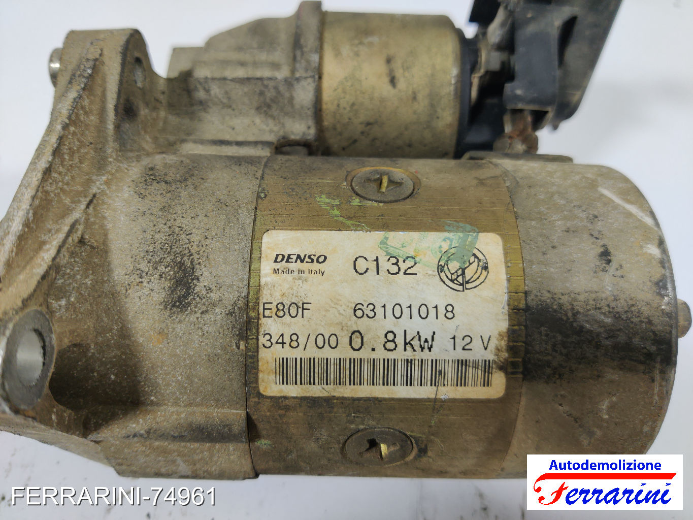 Motorino Avviamento FIAT PUNTO 188 1.2 60 1999-2010 46548653, 46548654, 71794607 7