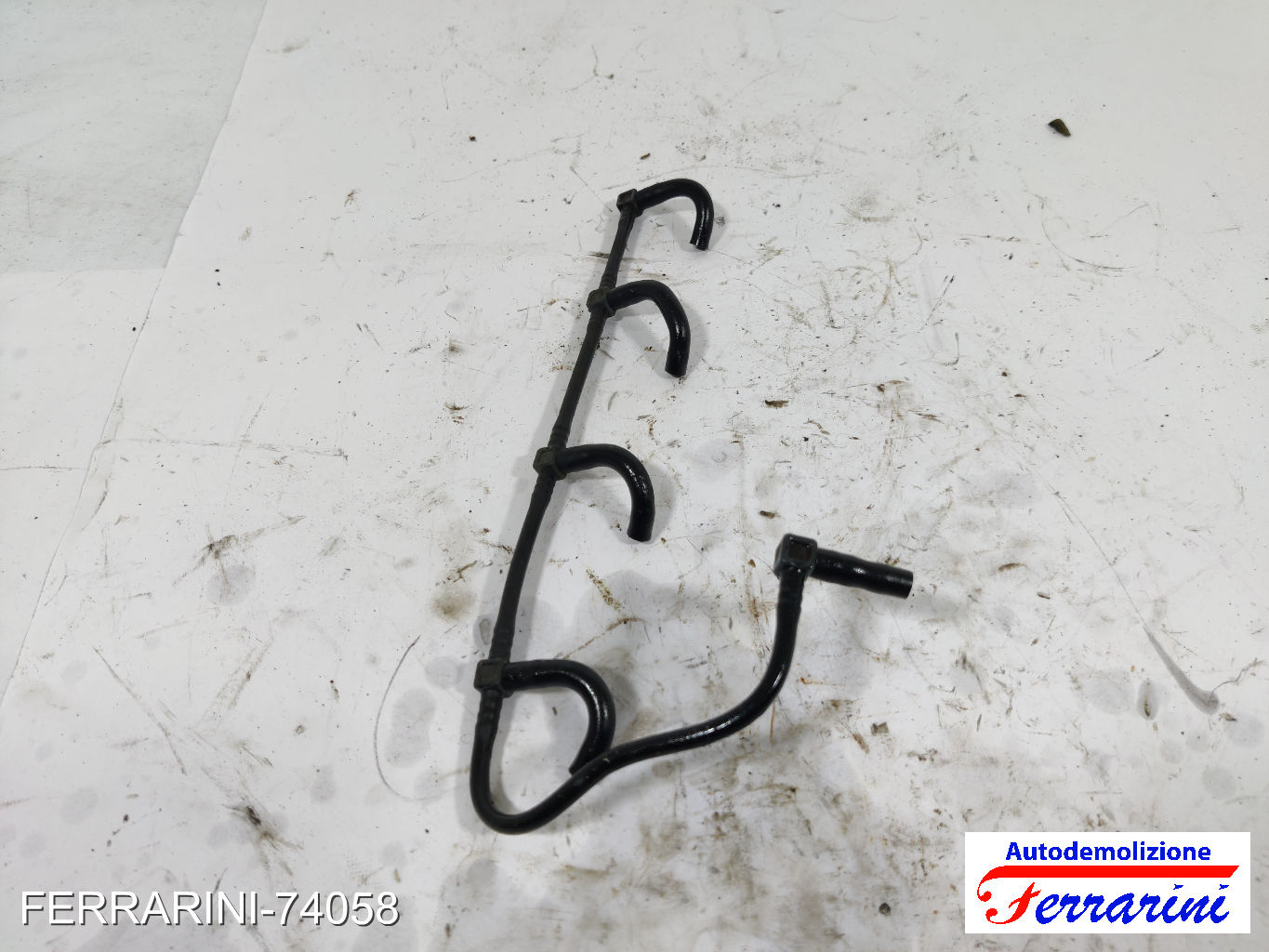 tubo recupero gasolio iniettori K9K F7 RENAULT SCENIC 2 JM0/1 1.5 DCI 2003-2005 6