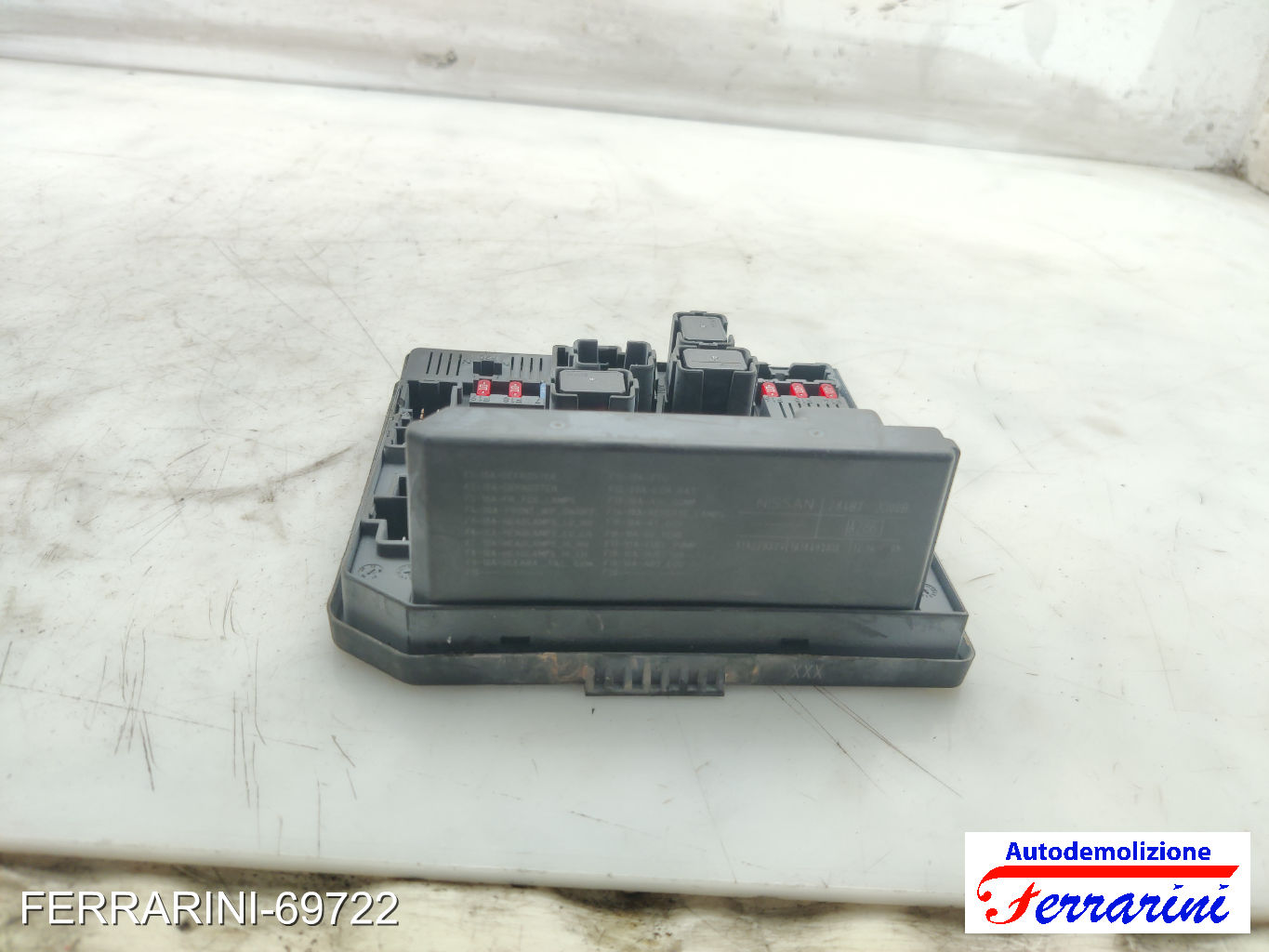 Fusibiliera Scatola Fusibili Body Computer NISSAN QASHQAI 1 J10, JJ10E, NJ10