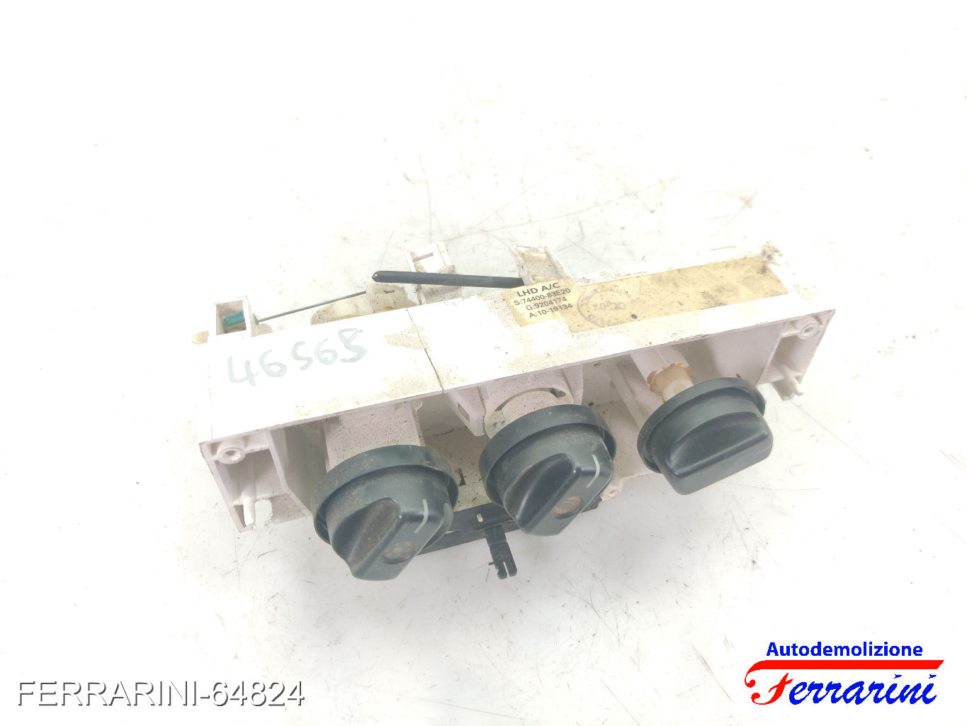Tastiera Clima OPEL AGILA A H00 2000-2007 anteriore, frontale 9204174