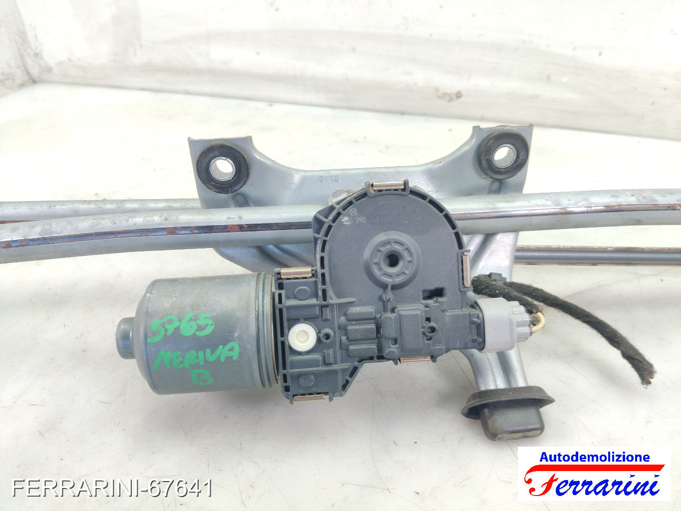 Spazzacqua Motorino Tergicristallo OPEL MERIVA B S10 2010-2017 anteriore 14