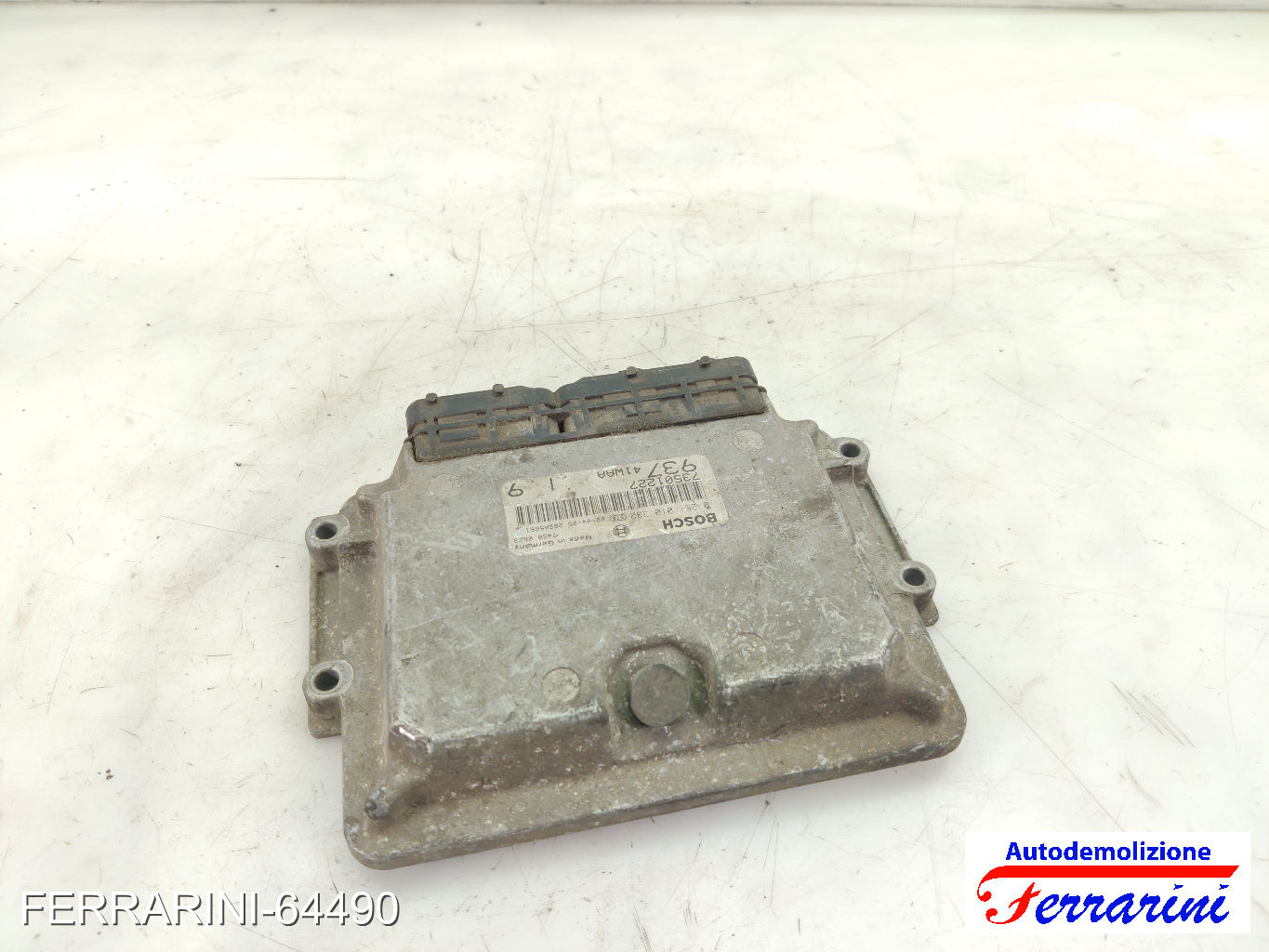 Centralina Motore ALFA ROMEO 147 937 1.9 JTD 2001-2010 73501227, 0281010332