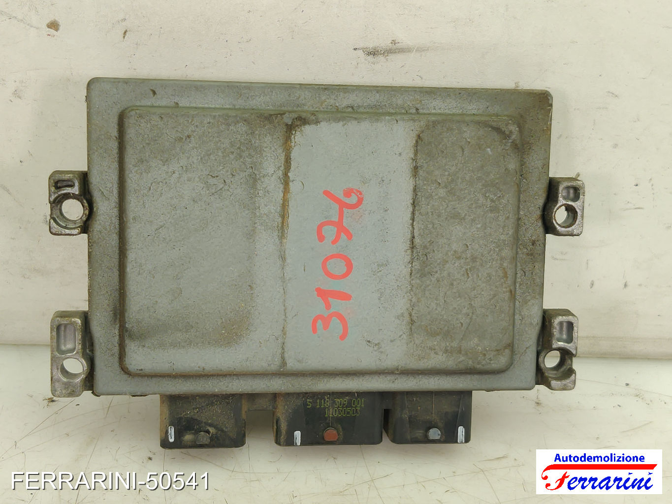 Centralina Motore FORD FIESTA 6 CB1, CCN 1.4 2008-2012 S180047014, AV2112A650FC 7
