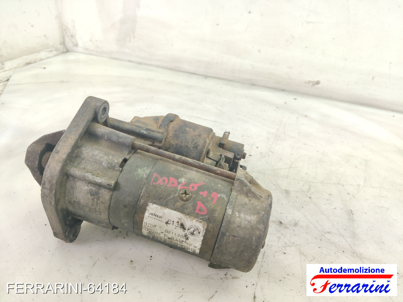 Motorino Avviamento FIAT GRANDE PUNTO 199 1.2 2005-2009 55193356, 63113008