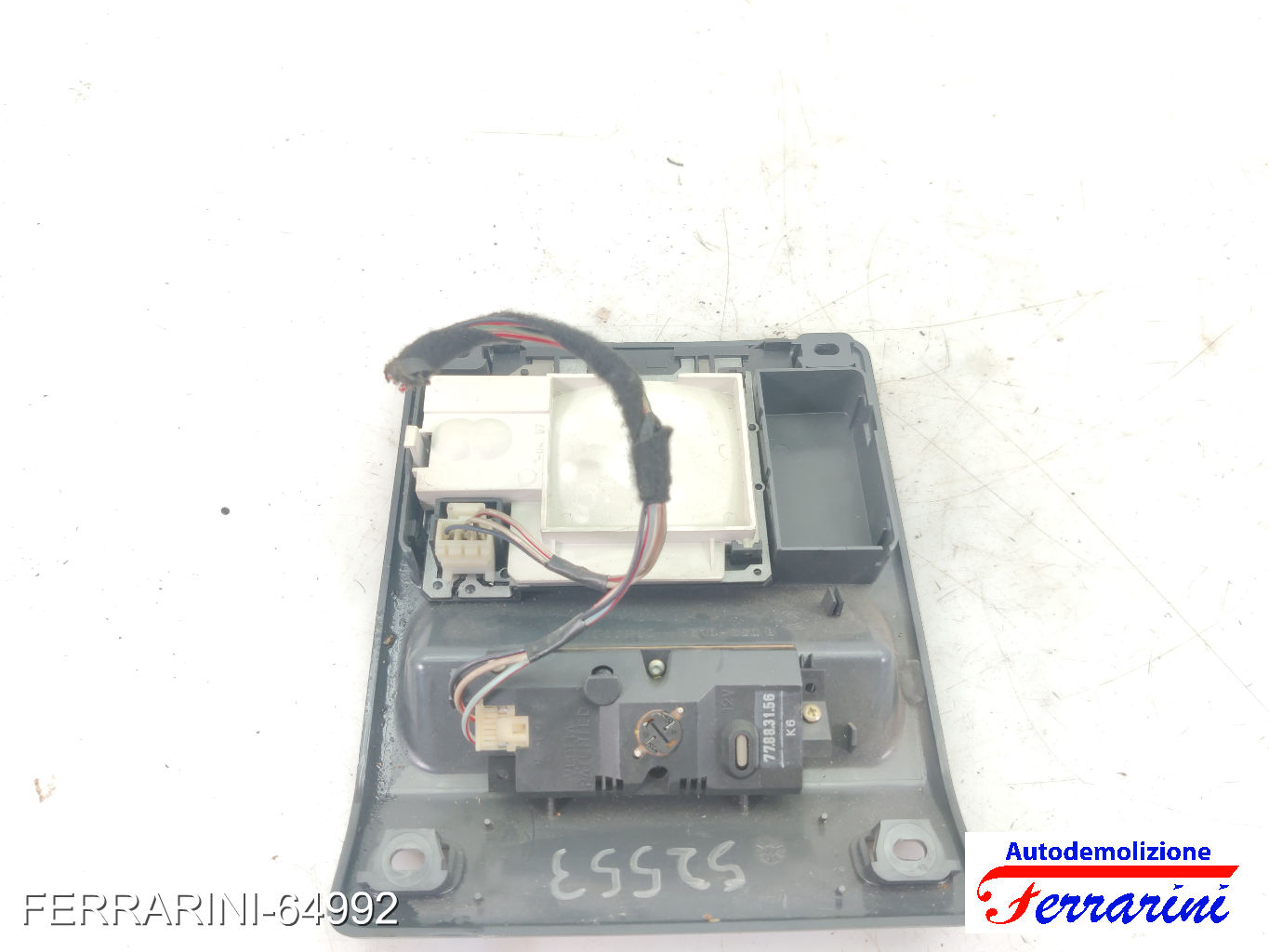 Plafoniera FIAT PUNTO 176 1996-1999 anteriore, frontale centrale, ant 77883156 9
