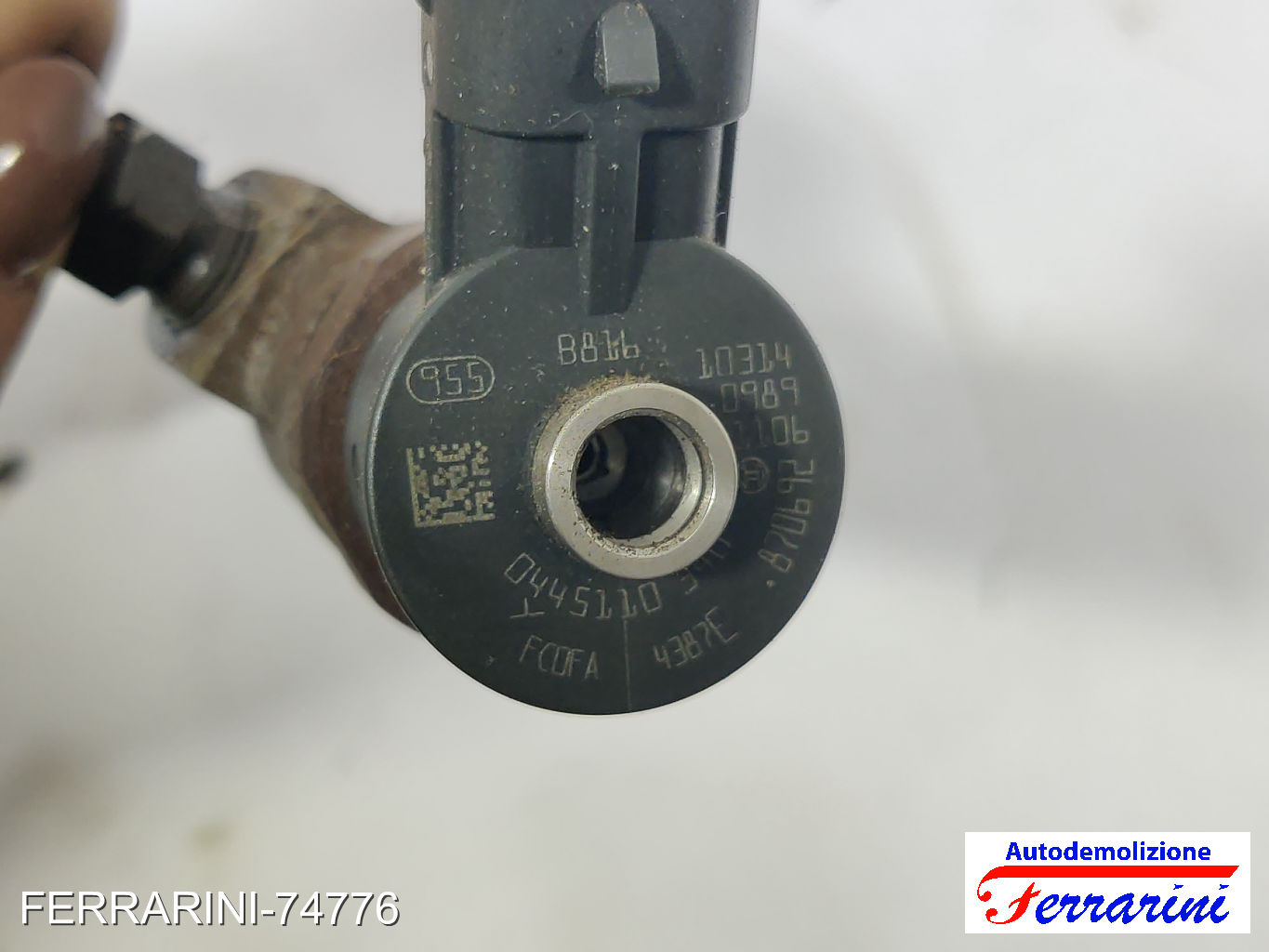 Iniettore CITROEN C3 PICASSO SH 1.6 HDI 90 2010-2016 9687069280, 1980S5