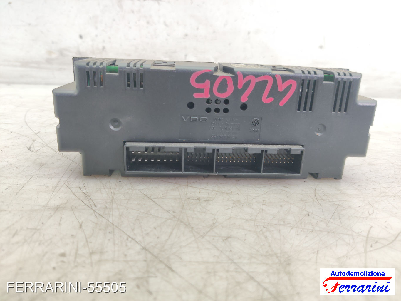 Climatronic Tastiera Clima VW PASSAT VARIANT 3B6 2000-2005 anteriore, frontale 7