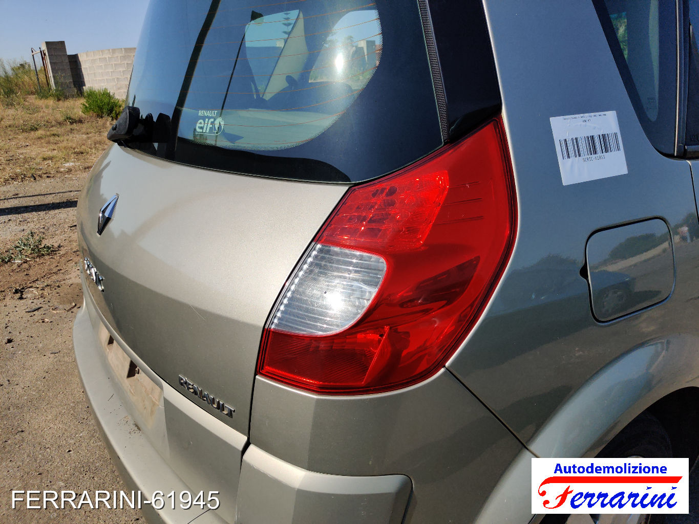 Renault Scenic 2 JM0/1 1.5 DCI 106CV 2005-2008