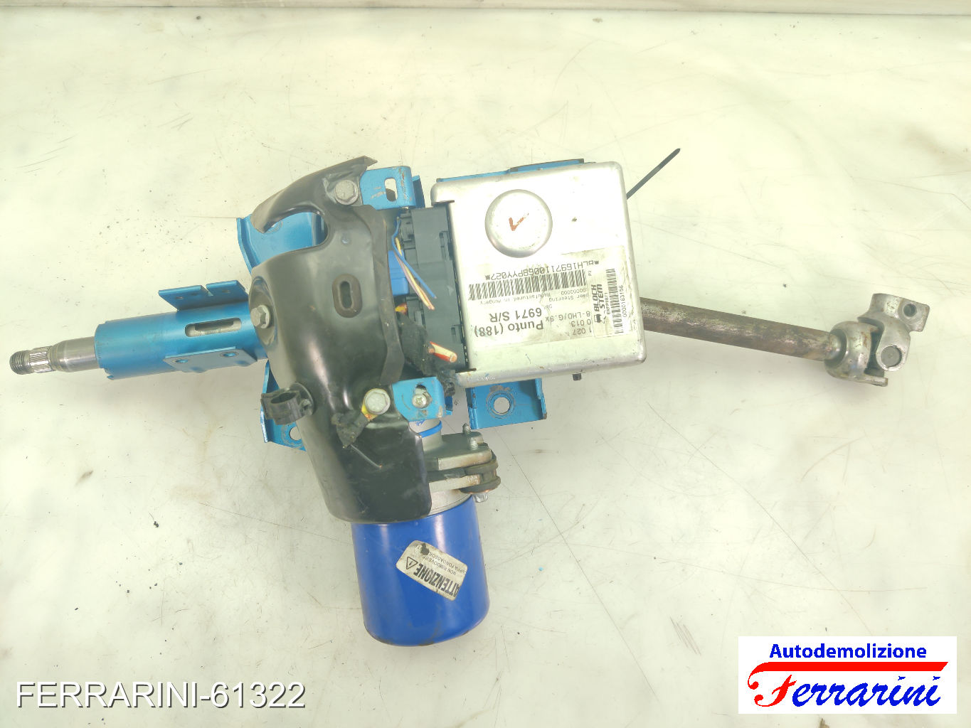 Canna Piantone Sterzo FIAT PUNTO 188 1999-2010 71745065, 51711699, 46558348