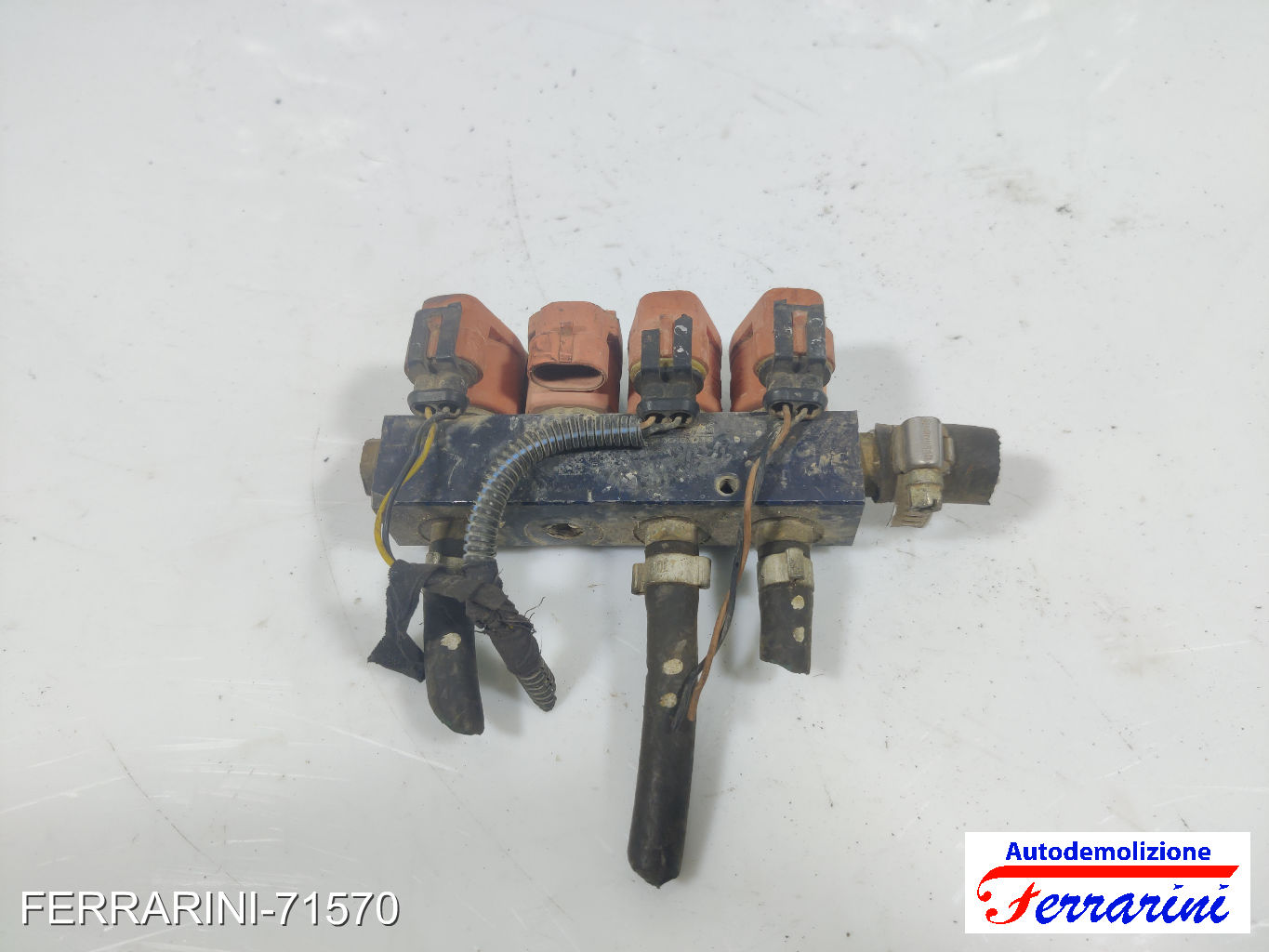 iniettori GPL Valtek 4 arancione FIAT GRANDE PUNTO 199 1.4 16V 2005-2011
