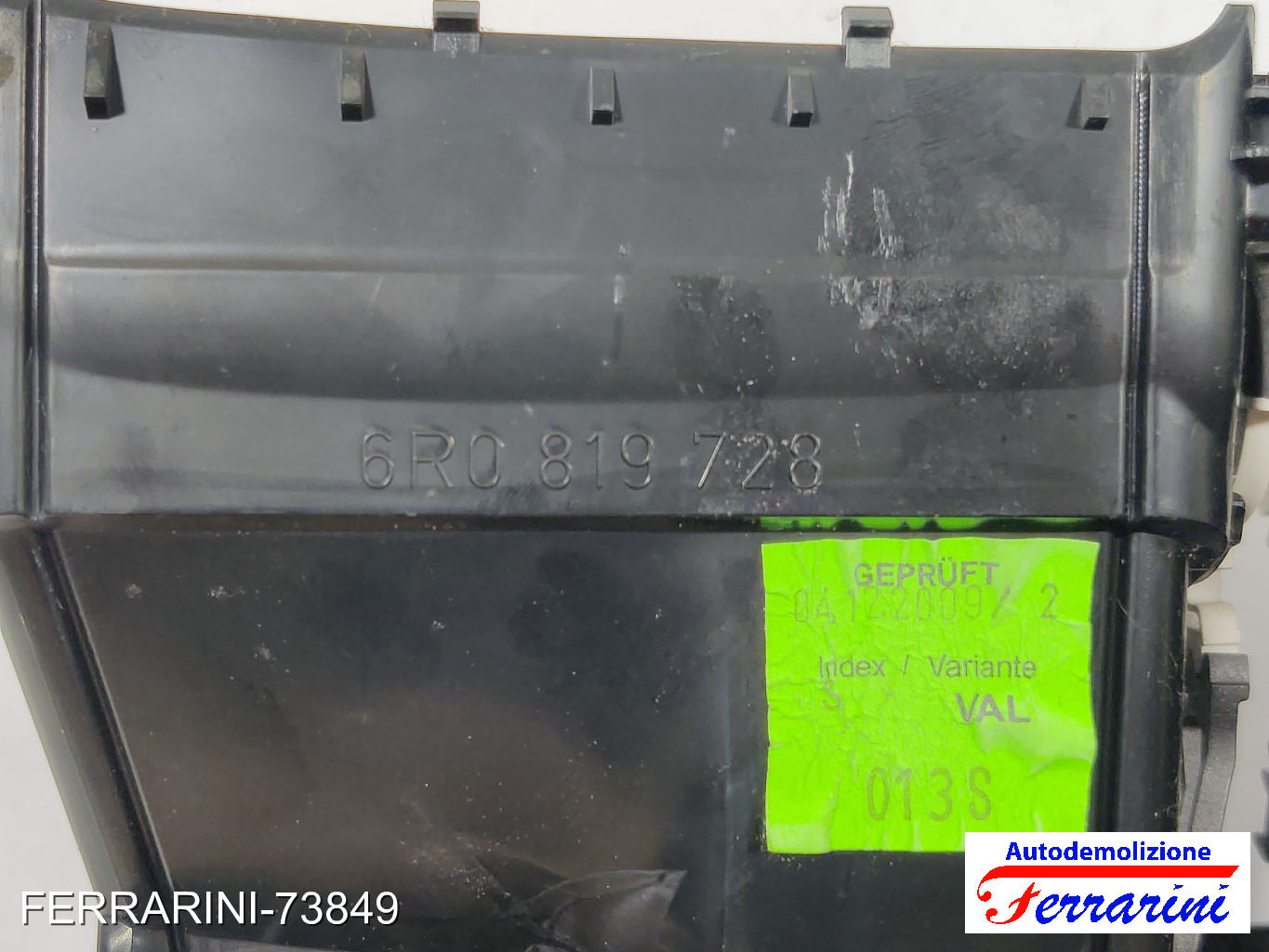 Bocchetta Areazione VW POLO 6C1, 6R1 2009-2023 anteriore, frontale centrale, ant