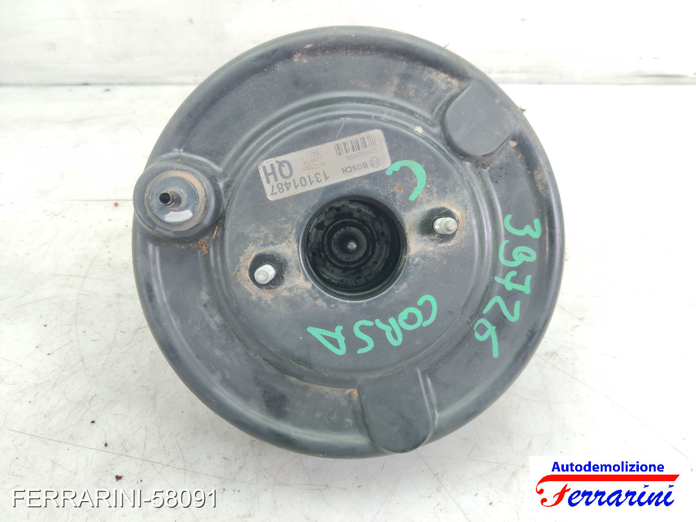 Servofreno OPEL CORSA C X01 1.3 CDTI 2003-2009 13101487, 0204024999, 93174245