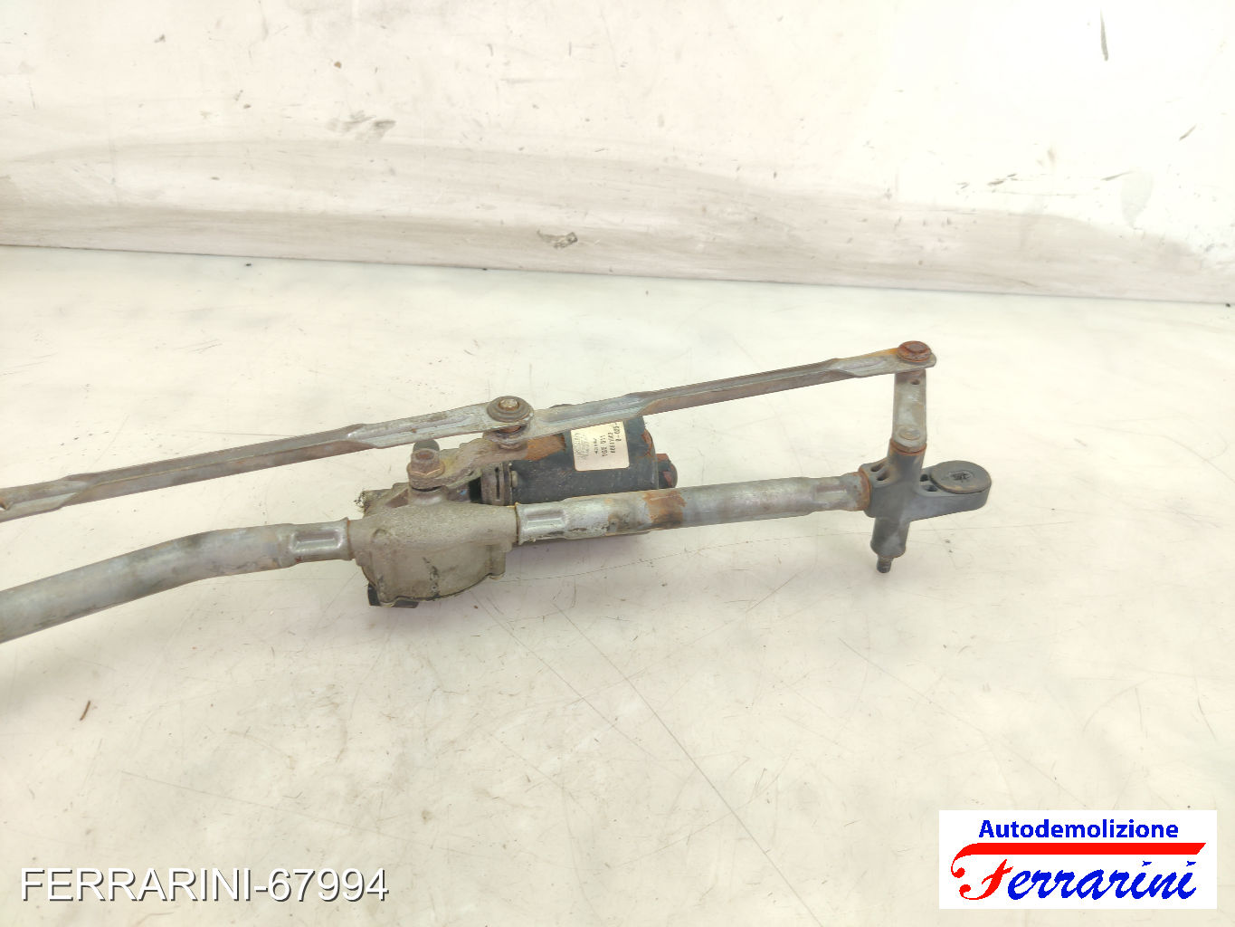 Spazzacqua Motorino Tergicristallo FIAT PUNTO 188 1999-2010 anteriore, frontale 7