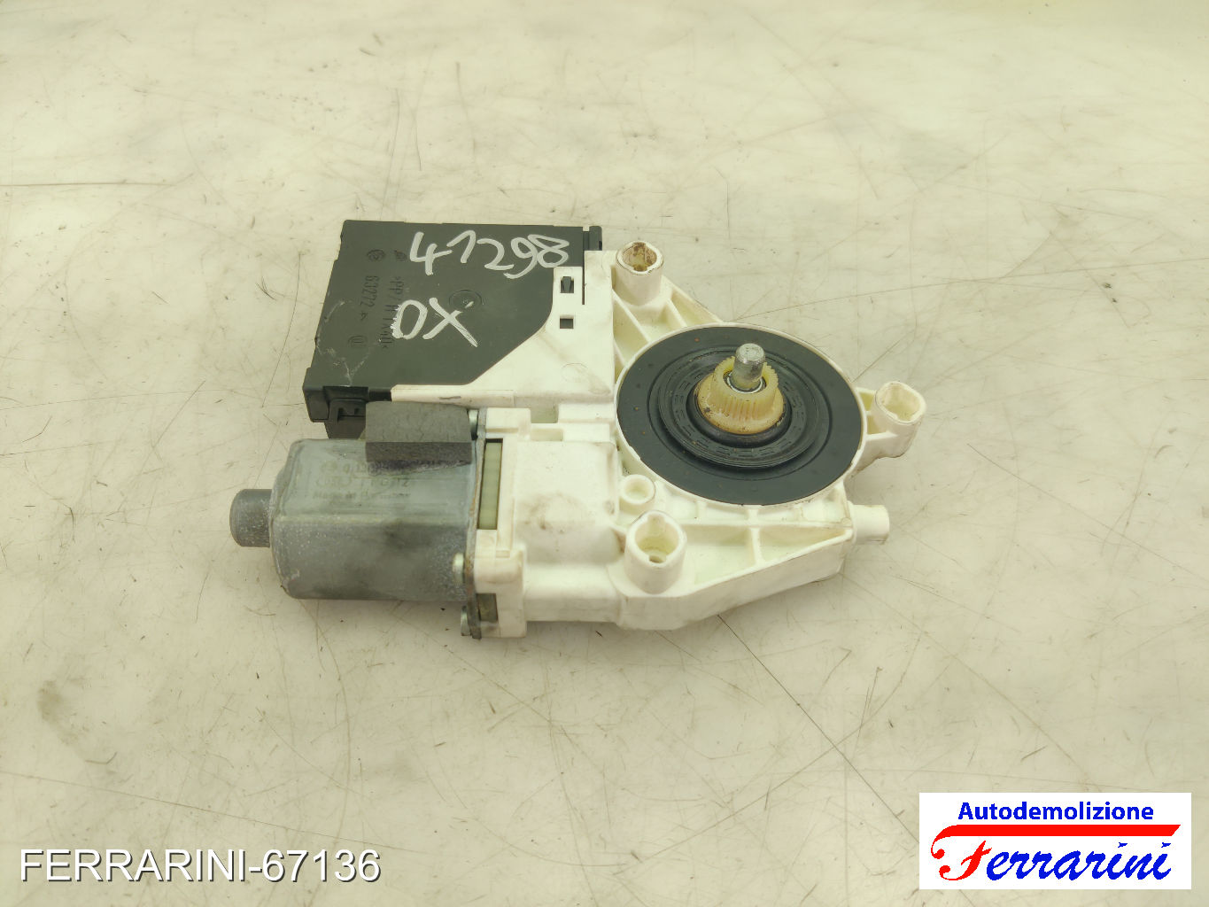 Motorino Alzavetro AUDI A3 8P1 2.0 TDI 16V 2003-2012 8P0959802G