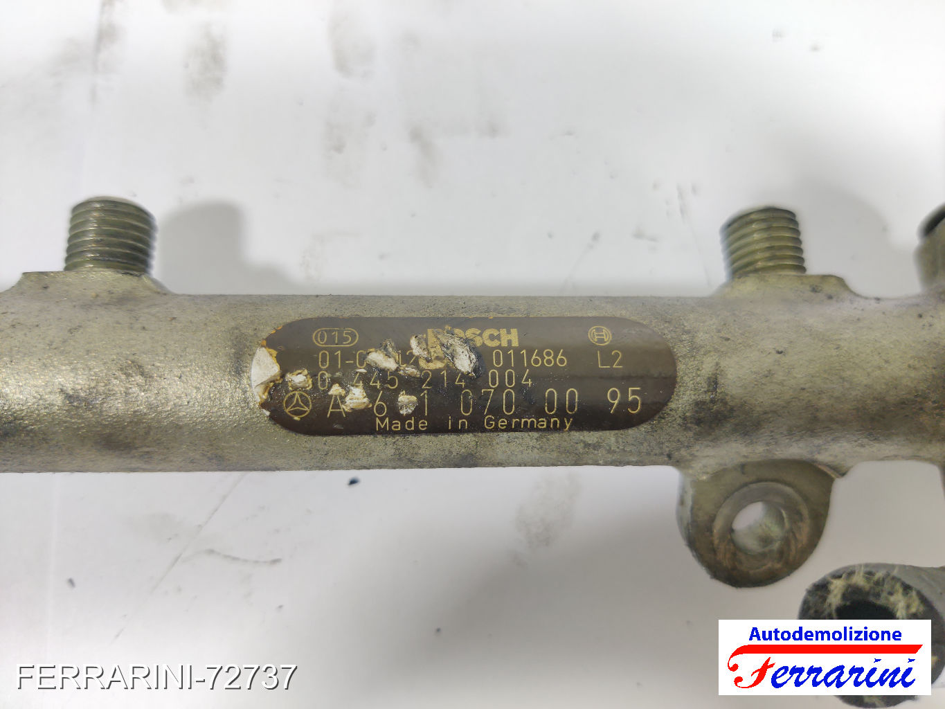 Flauto Iniettori MERCEDES CLASSE C W203 C 200 CDI 2000-2003 A6110700095 6