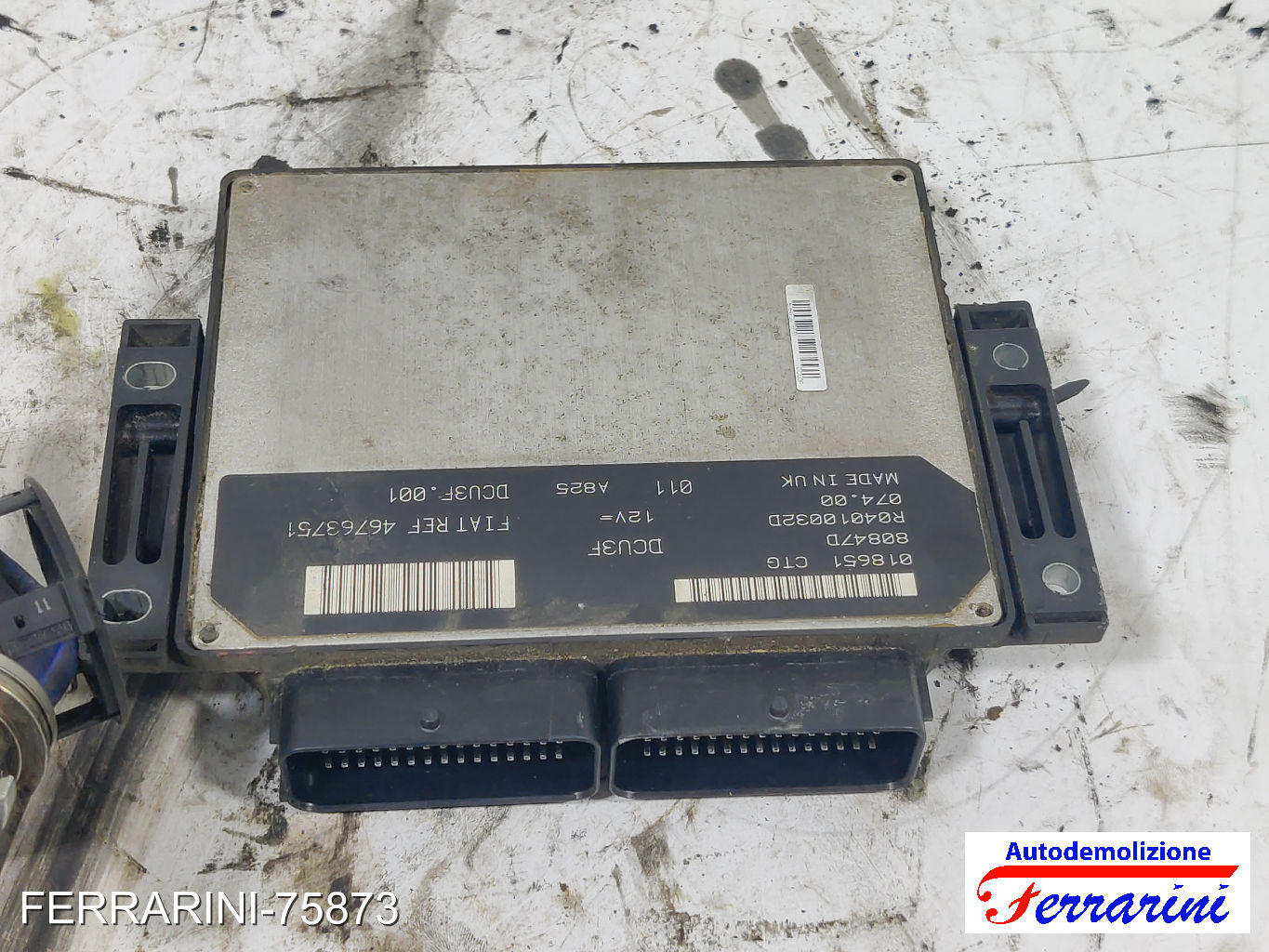 Kit Accensione FIAT PUNTO 188 1.9 DS 60 1999-2012 46763751 7