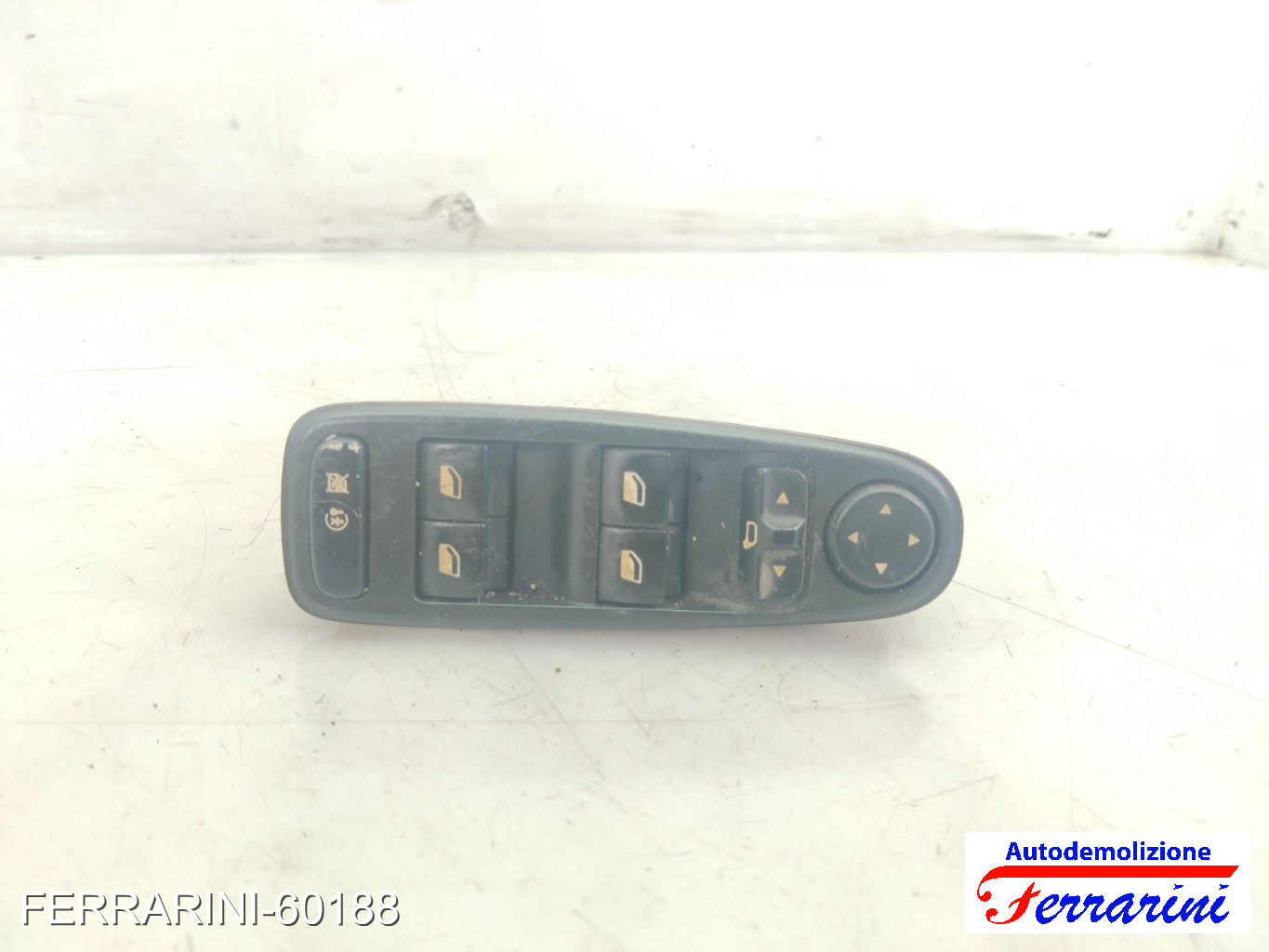 Pulsantiera Tastiera Alzavetro CITROEN C4 PICASSO 1 UD 2007-2013 sinistra, sx
