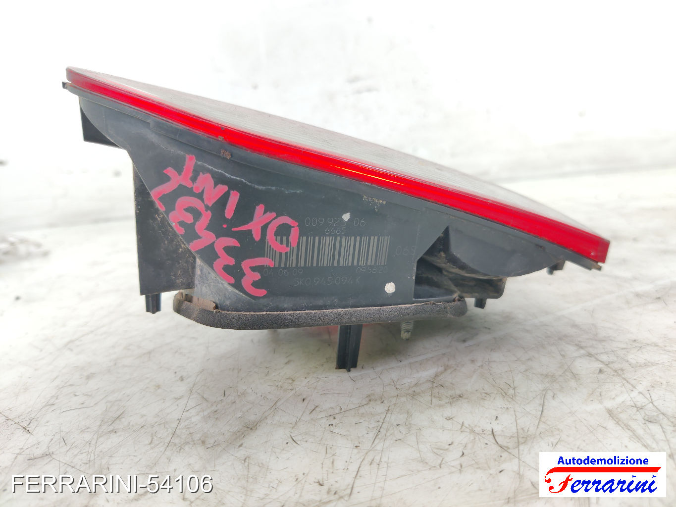 Fanalino Stop Posteriore VW GOLF 6 5K1 2008-2013 destro, dx, posteriore, post