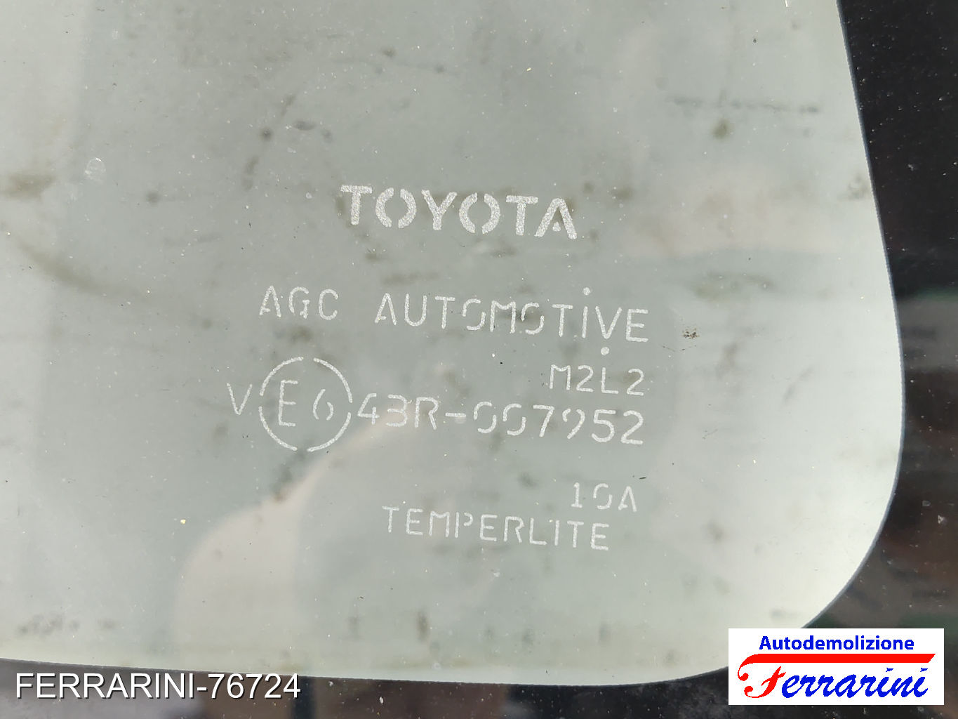 Vetro Fisso TOYOTA IQ J1 2009-2015 Sinistra
