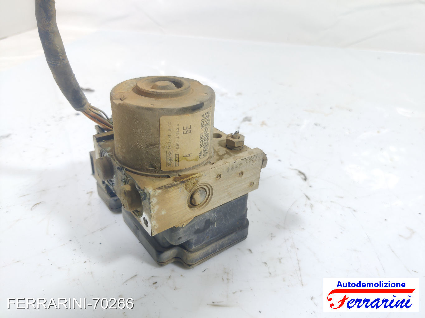 Centralina Pompa Abs FORD FUSION JU 1.4 TDCI 2002-2012 51901, 4S612M110AC 7