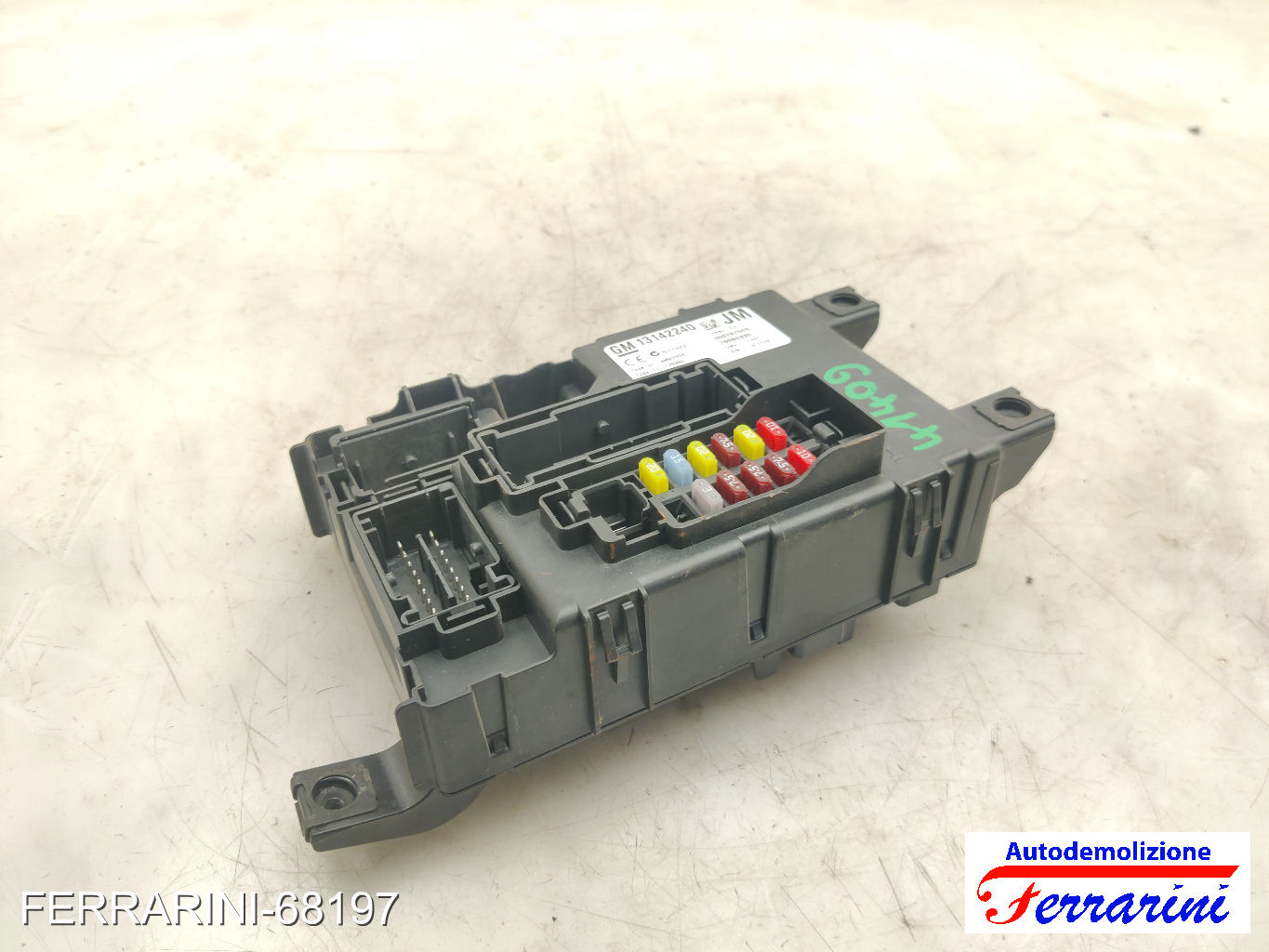 Body Computer OPEL CORSA D S07 1.2 2006-2014 13142240, GL21G8, 11407 7