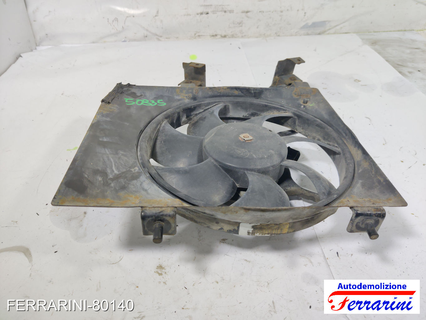 Ventola Radiatore Motore OPEL AGILA A H00 1.3 CDTI 2003-2007 9214207, 471008436